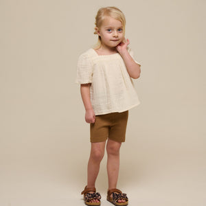 Kurze Shorts aus Modalripp - Kids - Coconut | 101316 Lottie