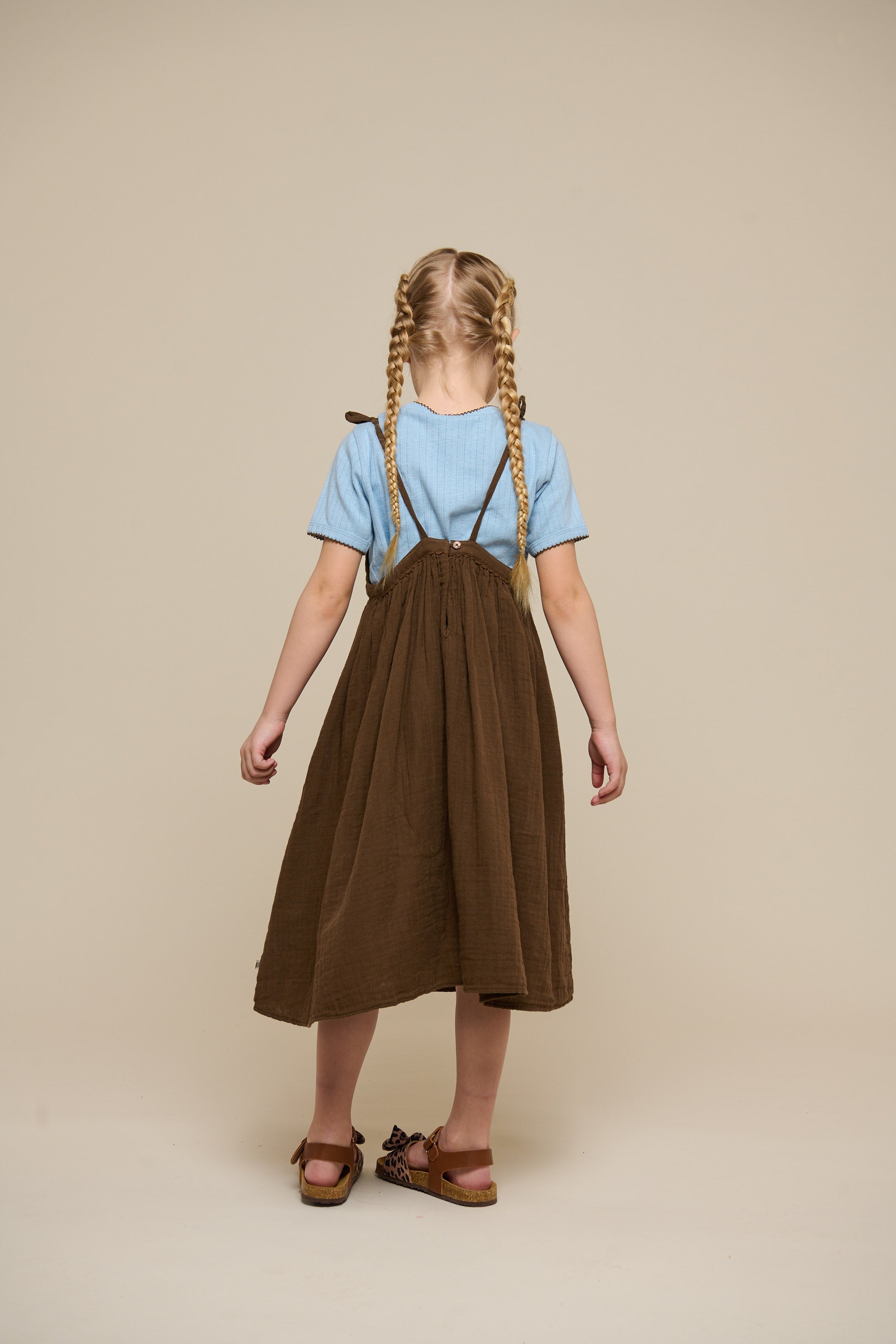 Pointelle T-Shirt mit Kontrast-Picot - Tween - Powder Blue | 101286 Drew