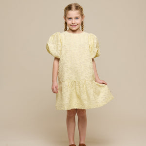 Jacquard-Kleid aus Baumwollmischung - Tween - Sunlight | 100993 Giselle