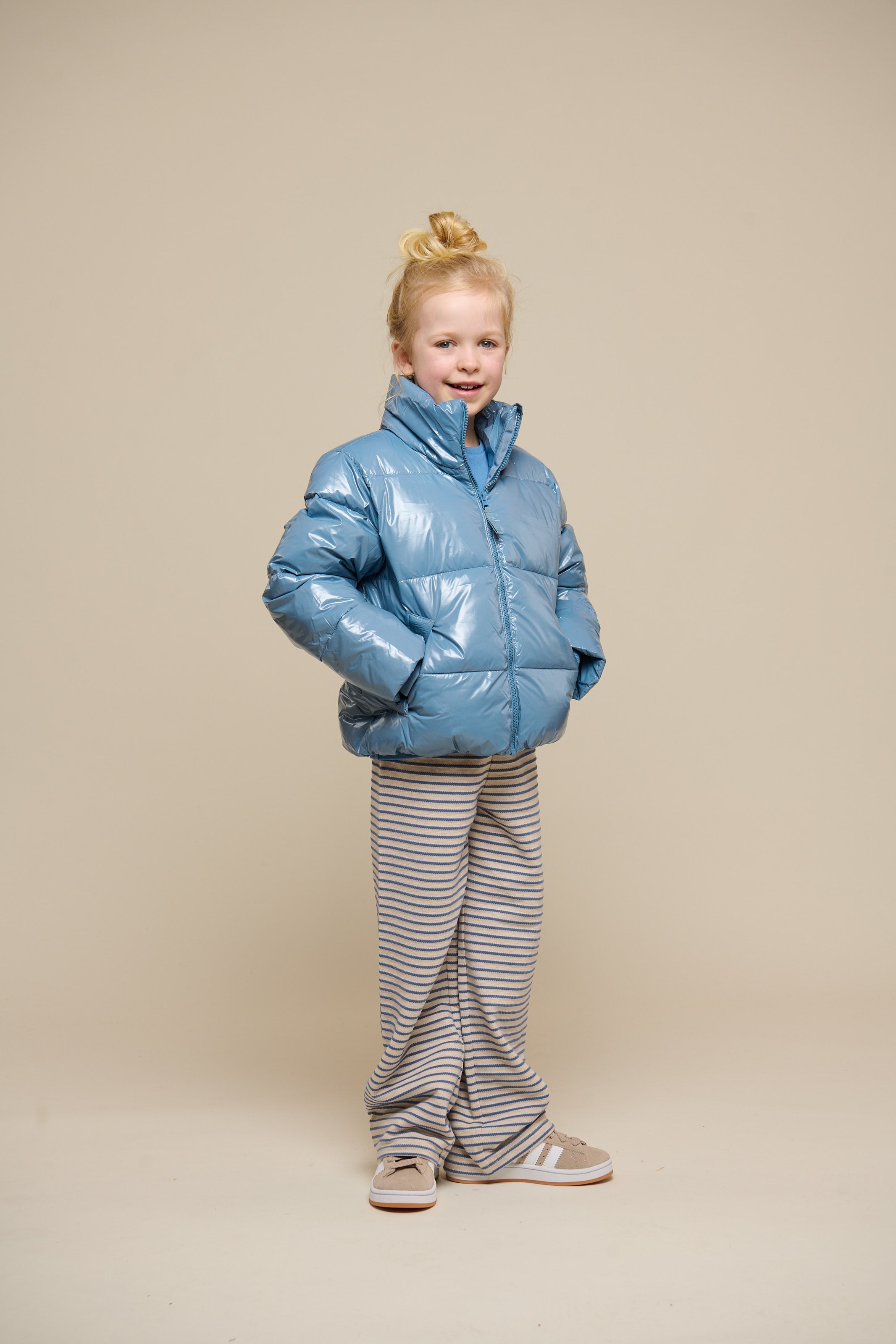 Glänzende Pufferjacke - Tween - Blue | 100533 Violet