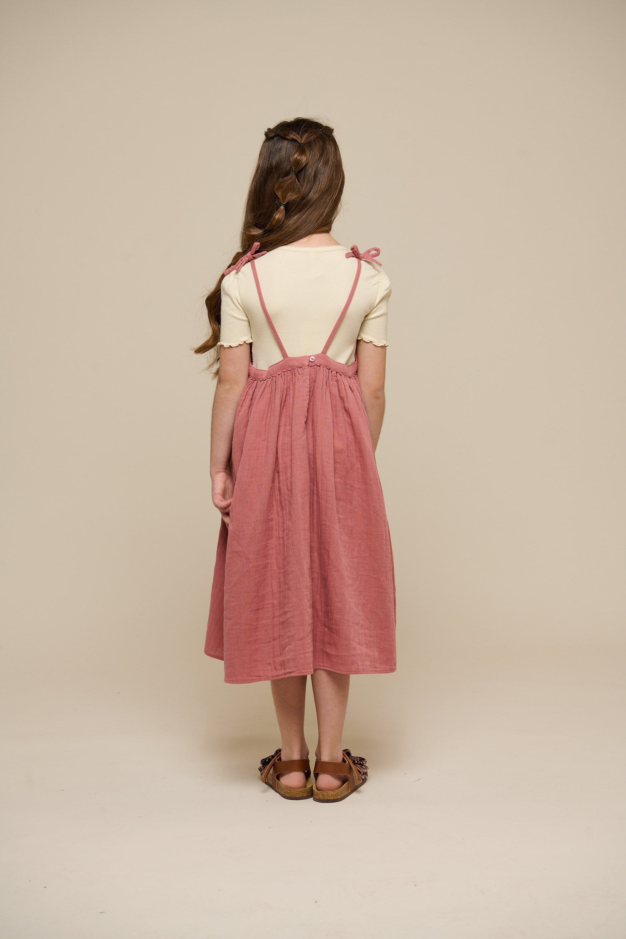 Gaze Trägerkleid - Tween - Old Rose | 100912 Jasmine