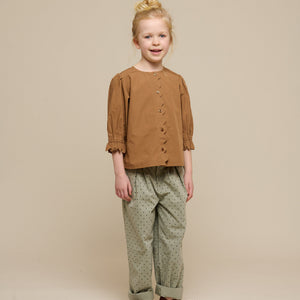 Popelinebluse mit Muschelkante - Tween - Coconut | 101077 Joy