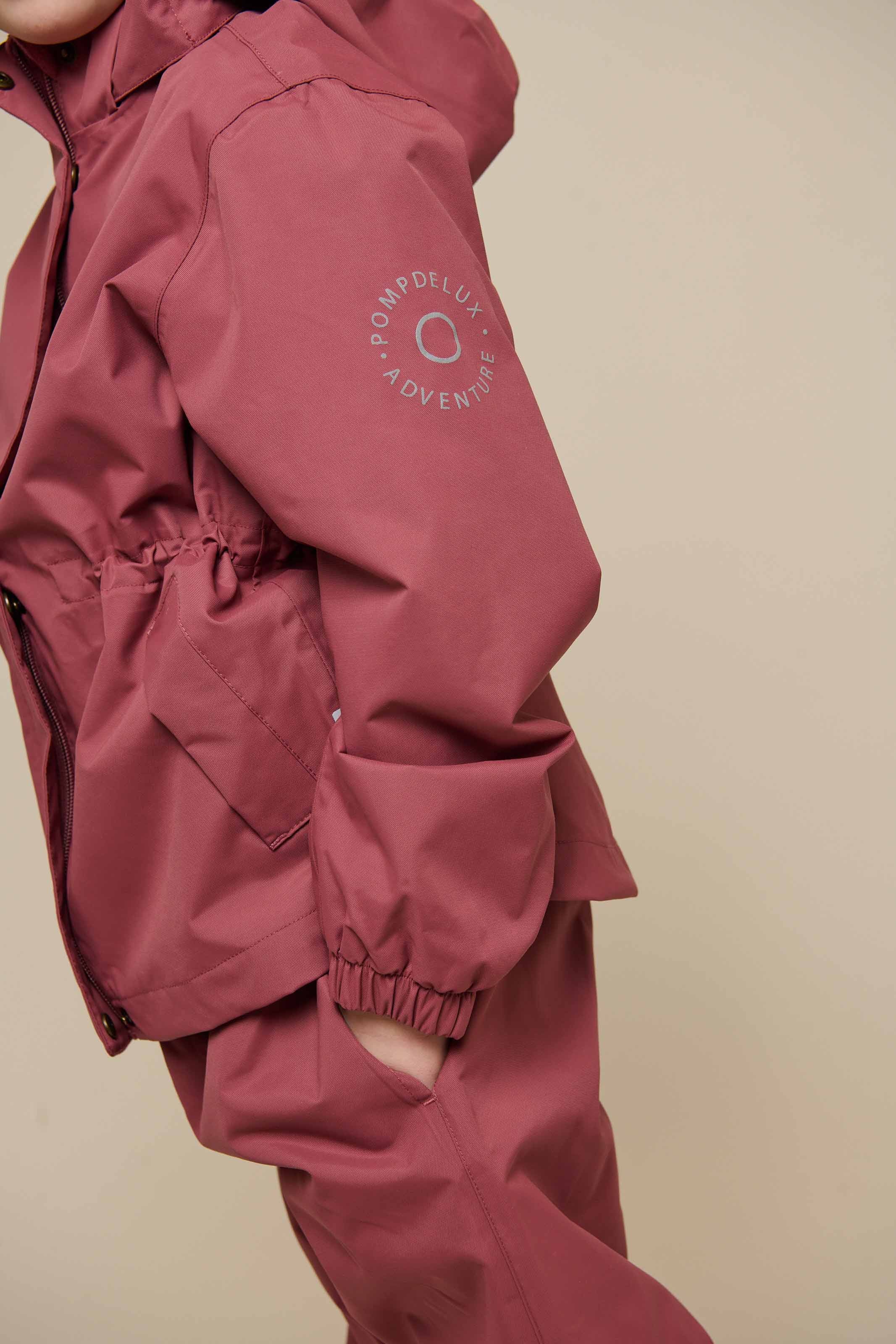 Shell Jacke mit Kordelzug - Tween - Vintage Red | 100496 Lucy