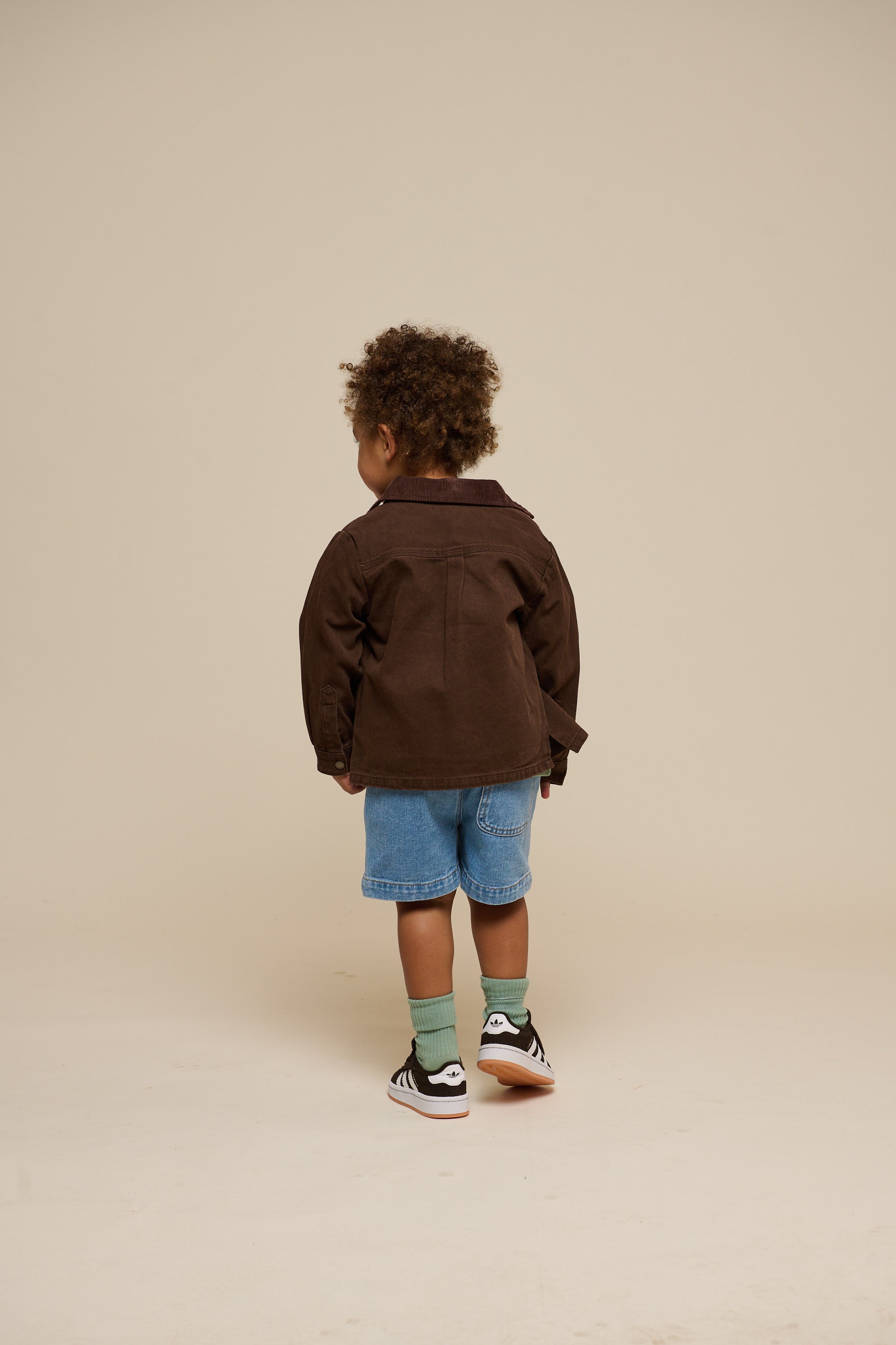Twill-Über Hemd - Kids - Chocolate | 100610 Carter