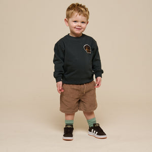 Pull-On Cord Shorts - Kids - Khaki | 101102 Tobias