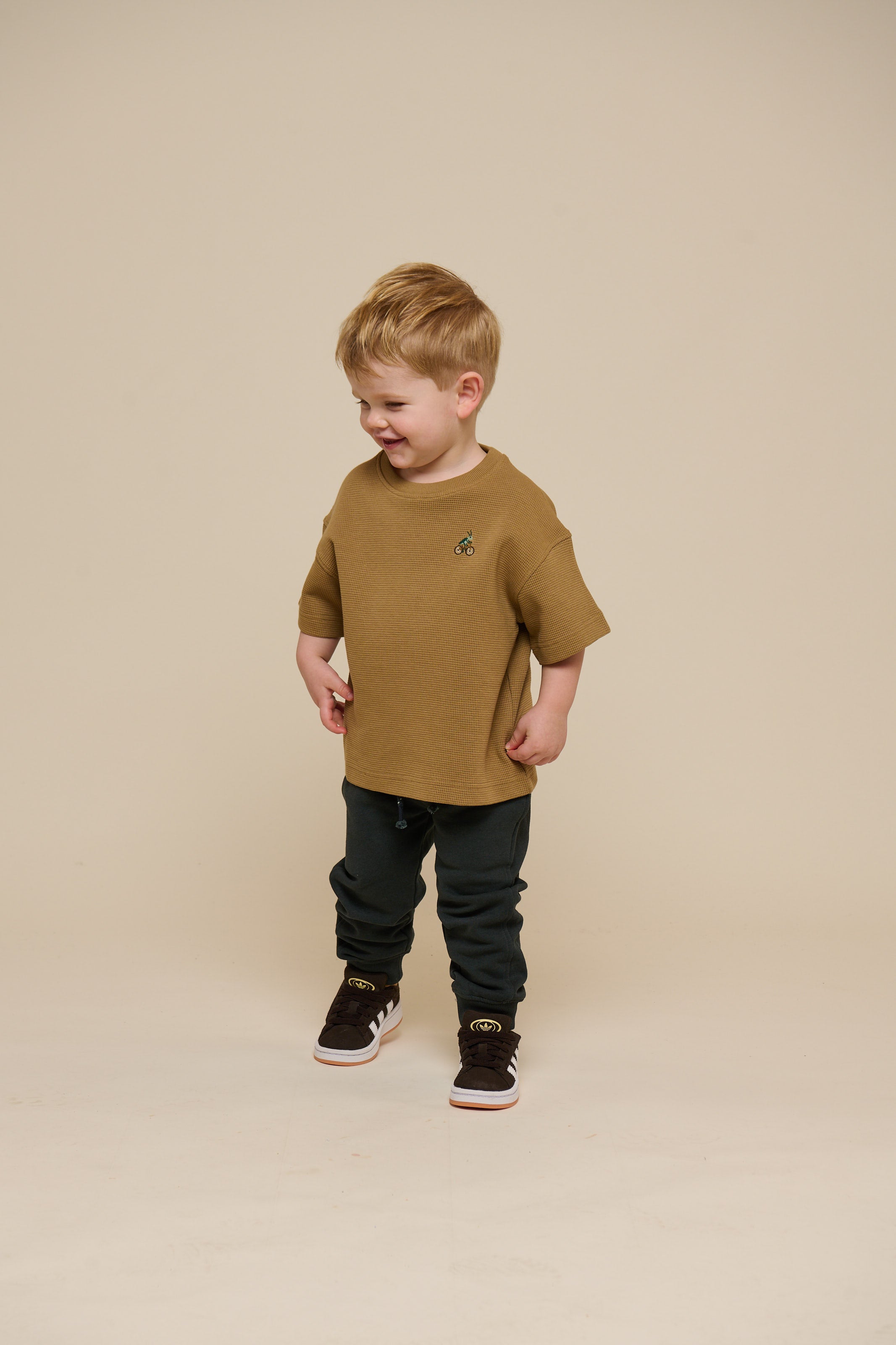 Sweat Hose - Kids - Forest Green Melange | 100898 Justin