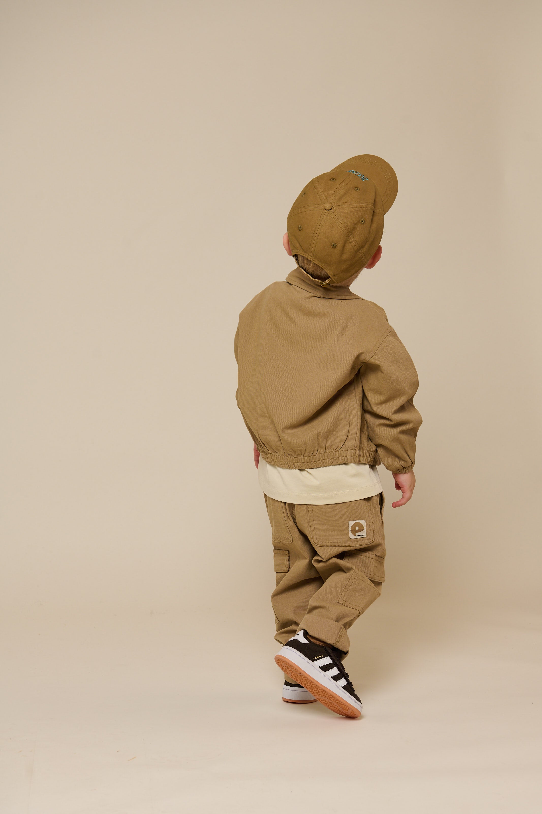 Canvas-Bomberjacke - Kids - Khaki | 101136 Isack