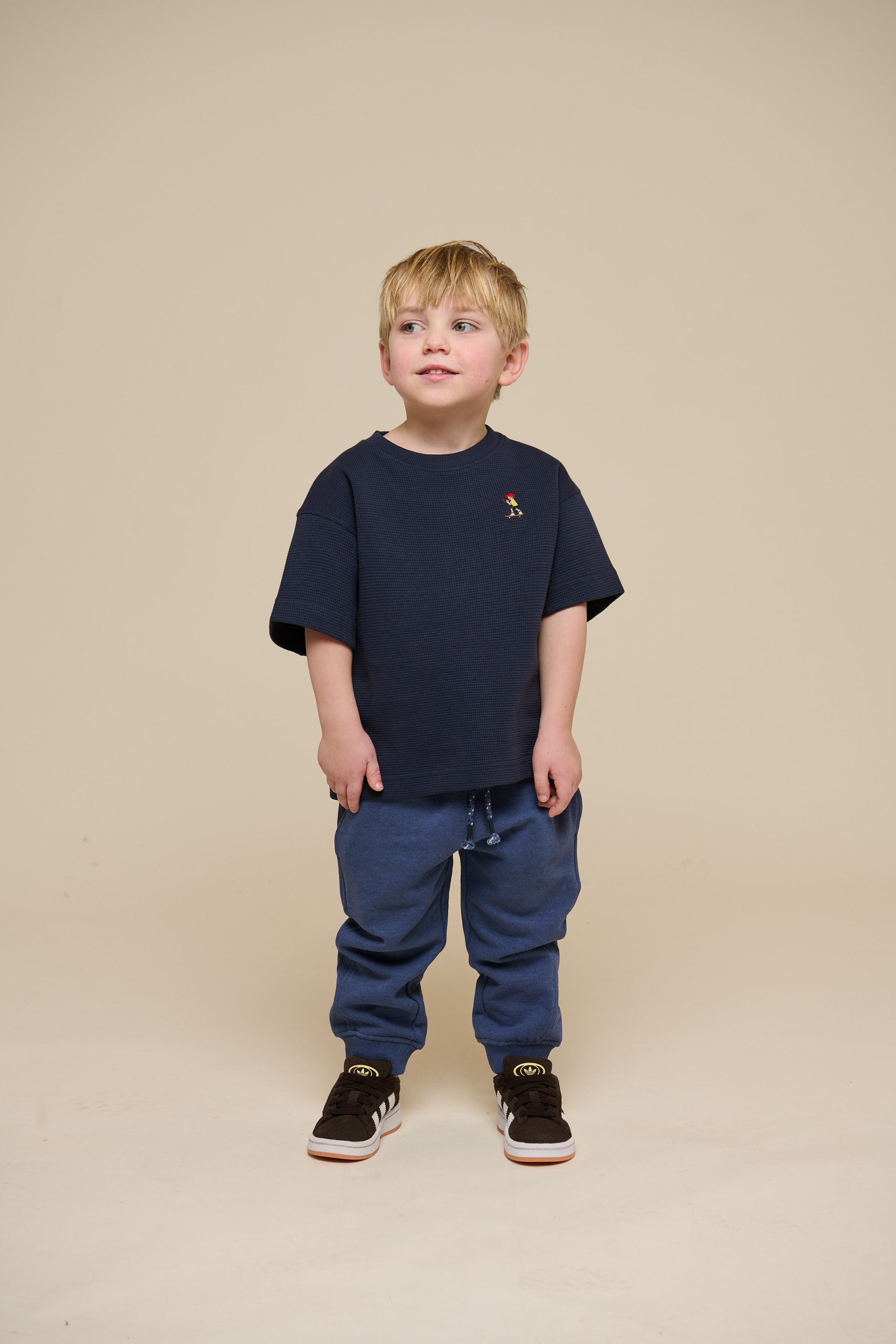 Sweat Hose - Kids - Indigo Blue Melange | 100894 Justin