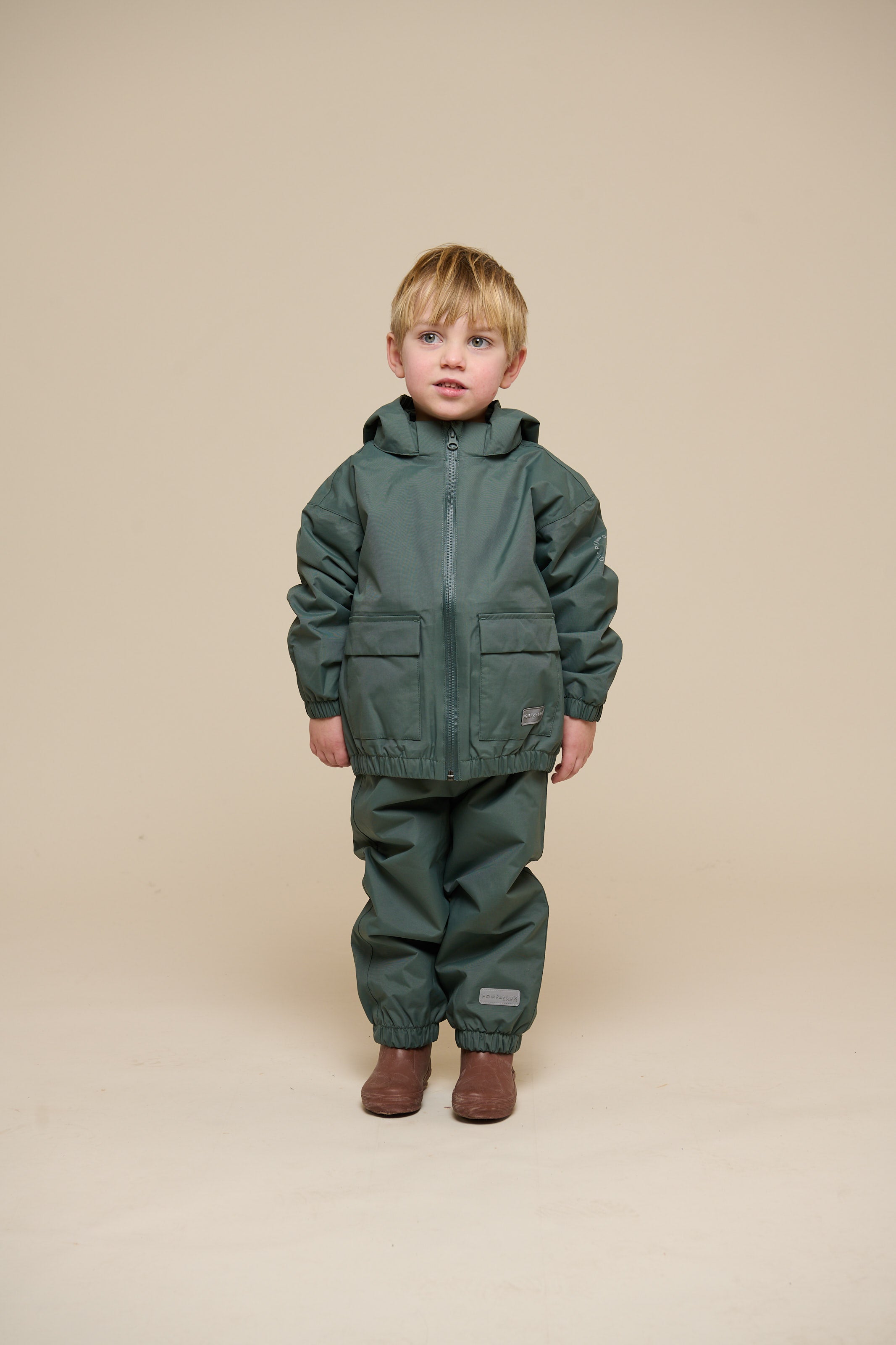 Shell Hose - Kids - Dusty Dark Green | 100507 Dundee