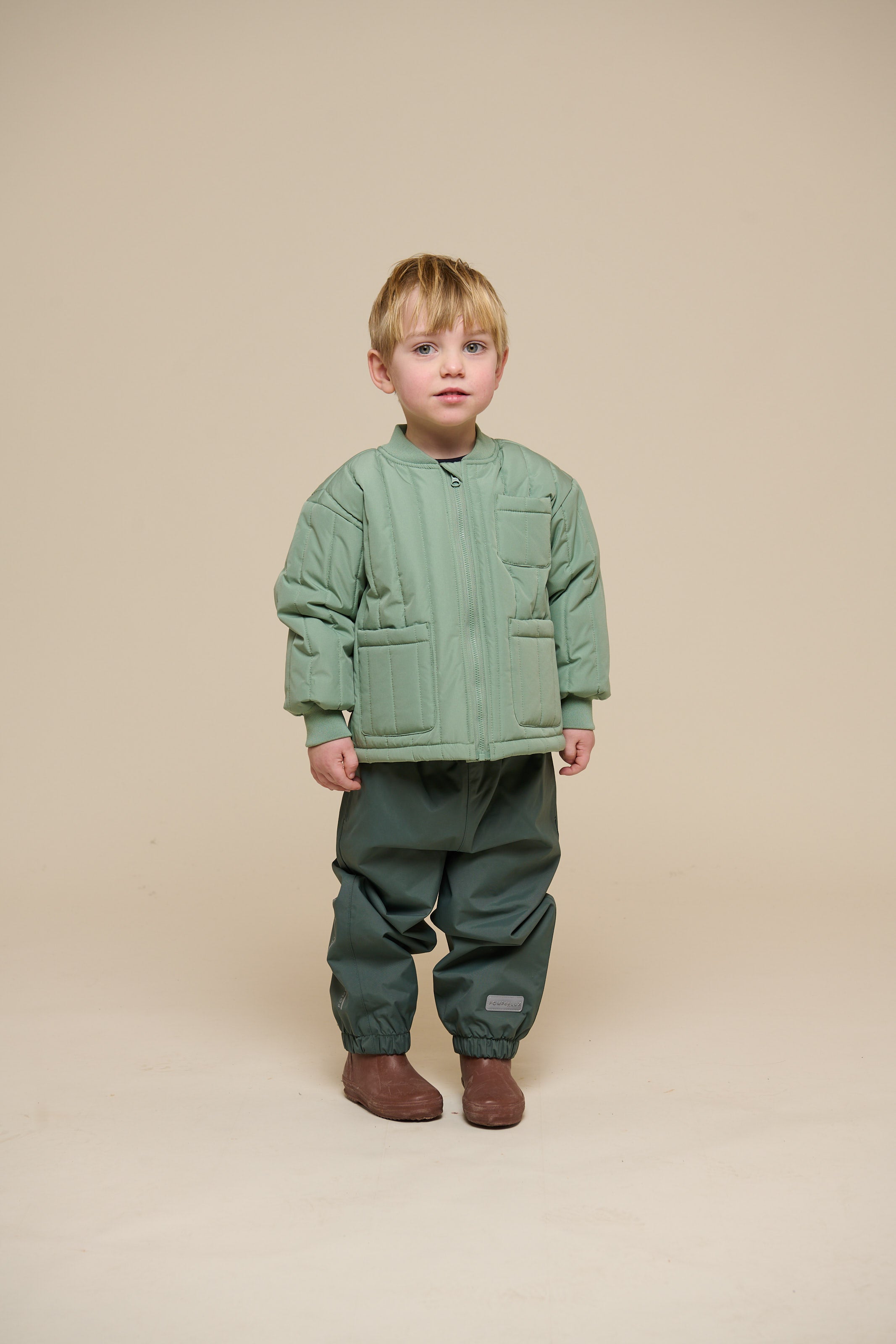 Shell Hose - Kids - Dusty Dark Green | 100507 Dundee