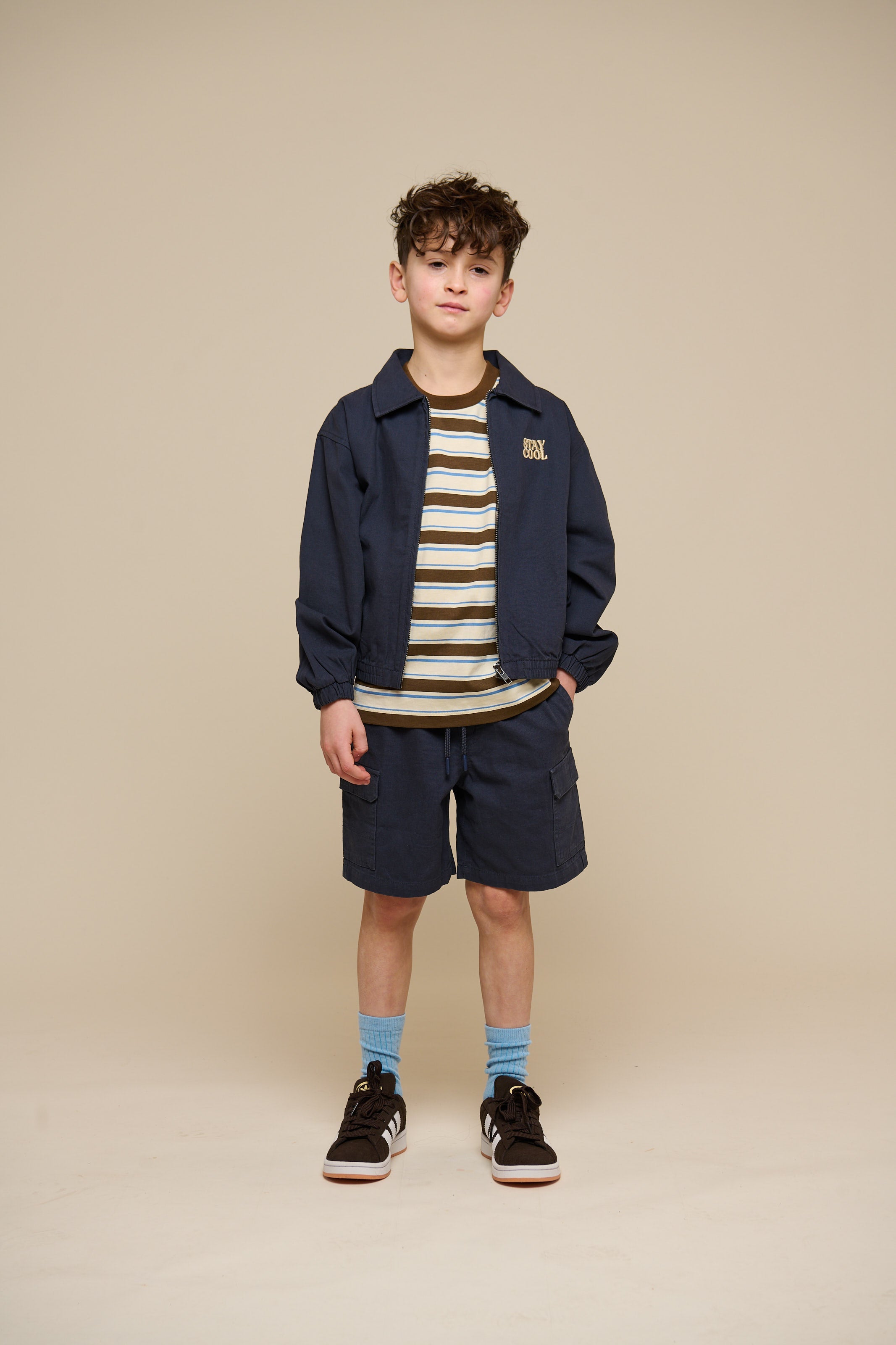 Canvas-Bomberjacke - Tween - Navy | 101139 Isack