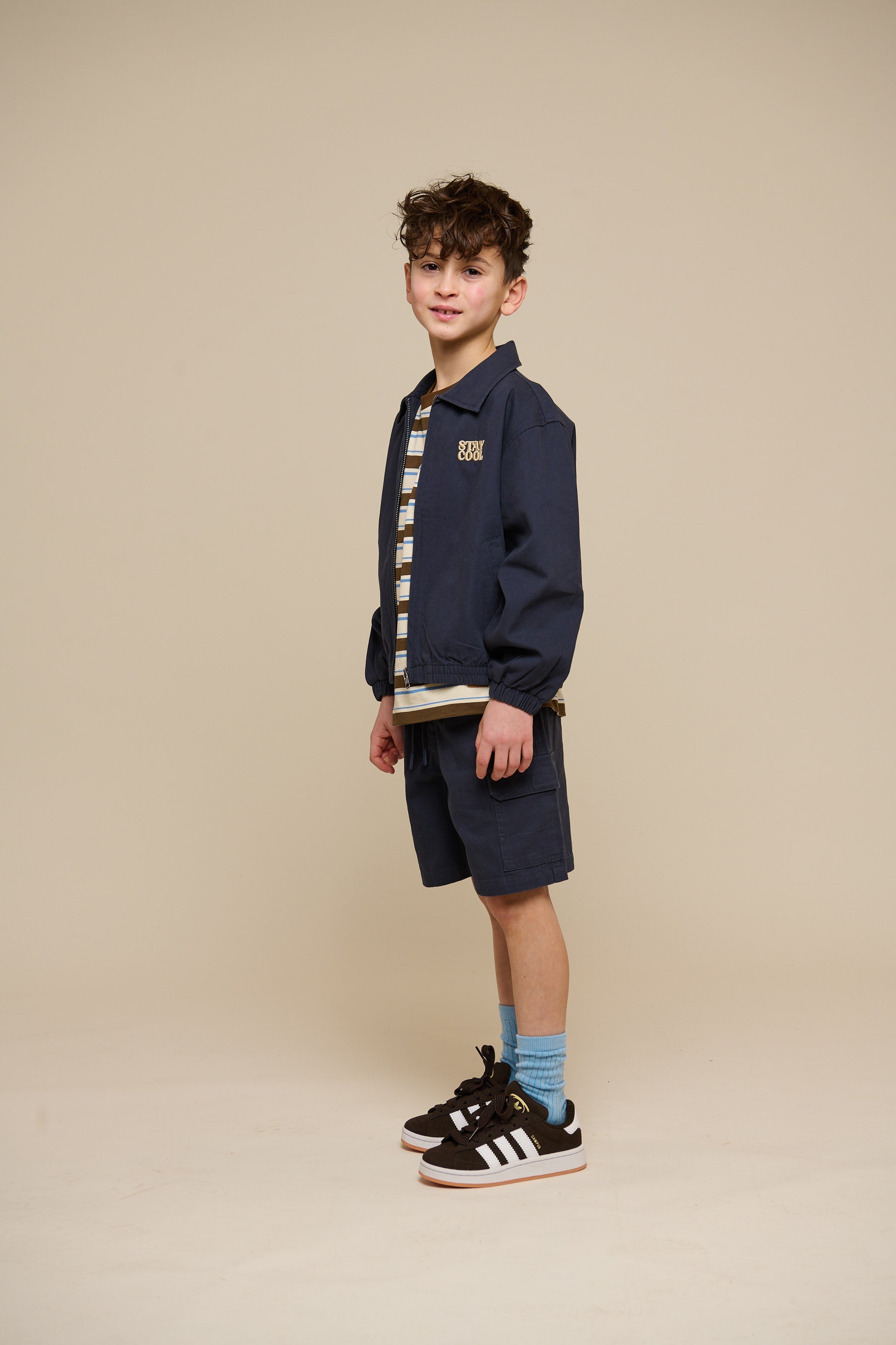 Canvas-Bomberjacke - Tween - Navy | 101139 Isack