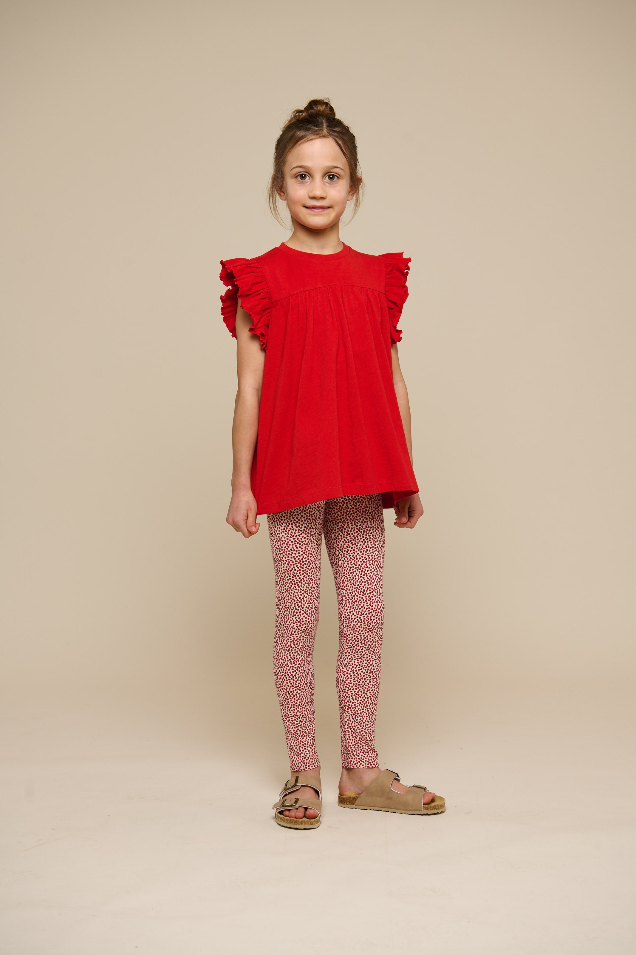 Jerseybluse - Tween - Cherry Red | 101329 Lucia