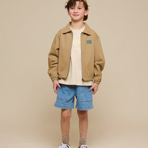 Canvas Bomberjacke - Tween - Khaki | 101137 Isack