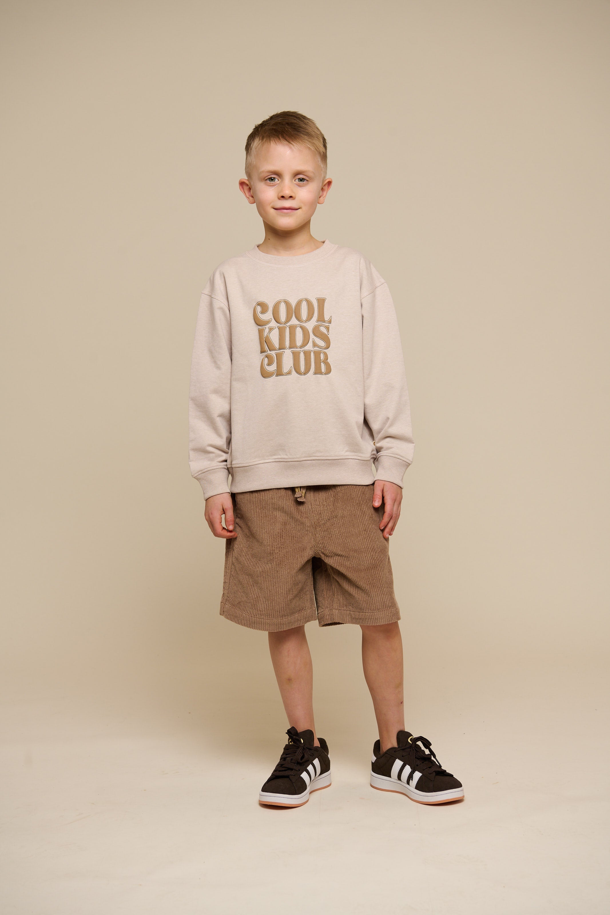 Crewneck-Sweatshirt - Tween - Nature melange | 101164 Nathan