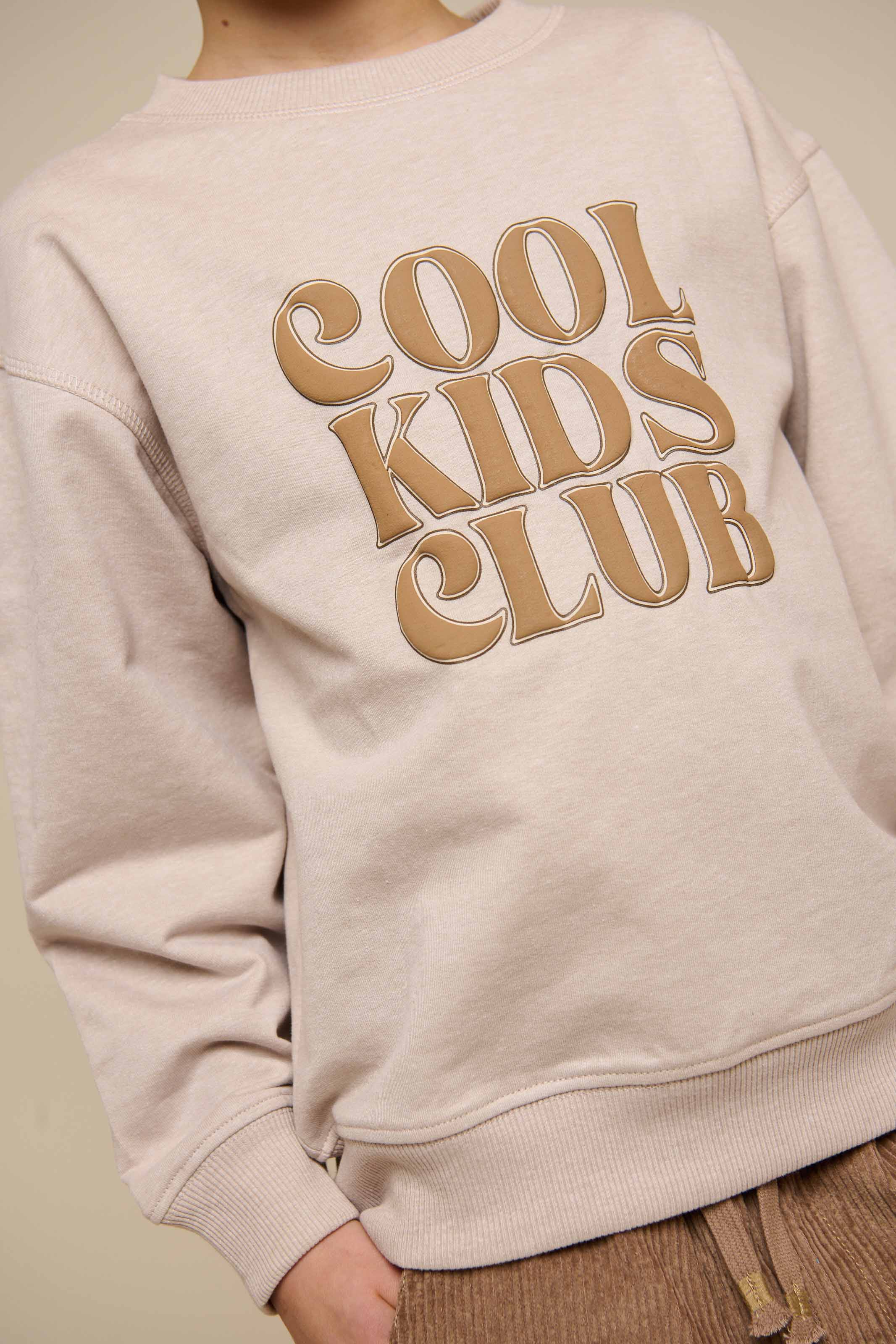 Crewneck-Sweatshirt - Tween - Nature melange | 101164 Nathan