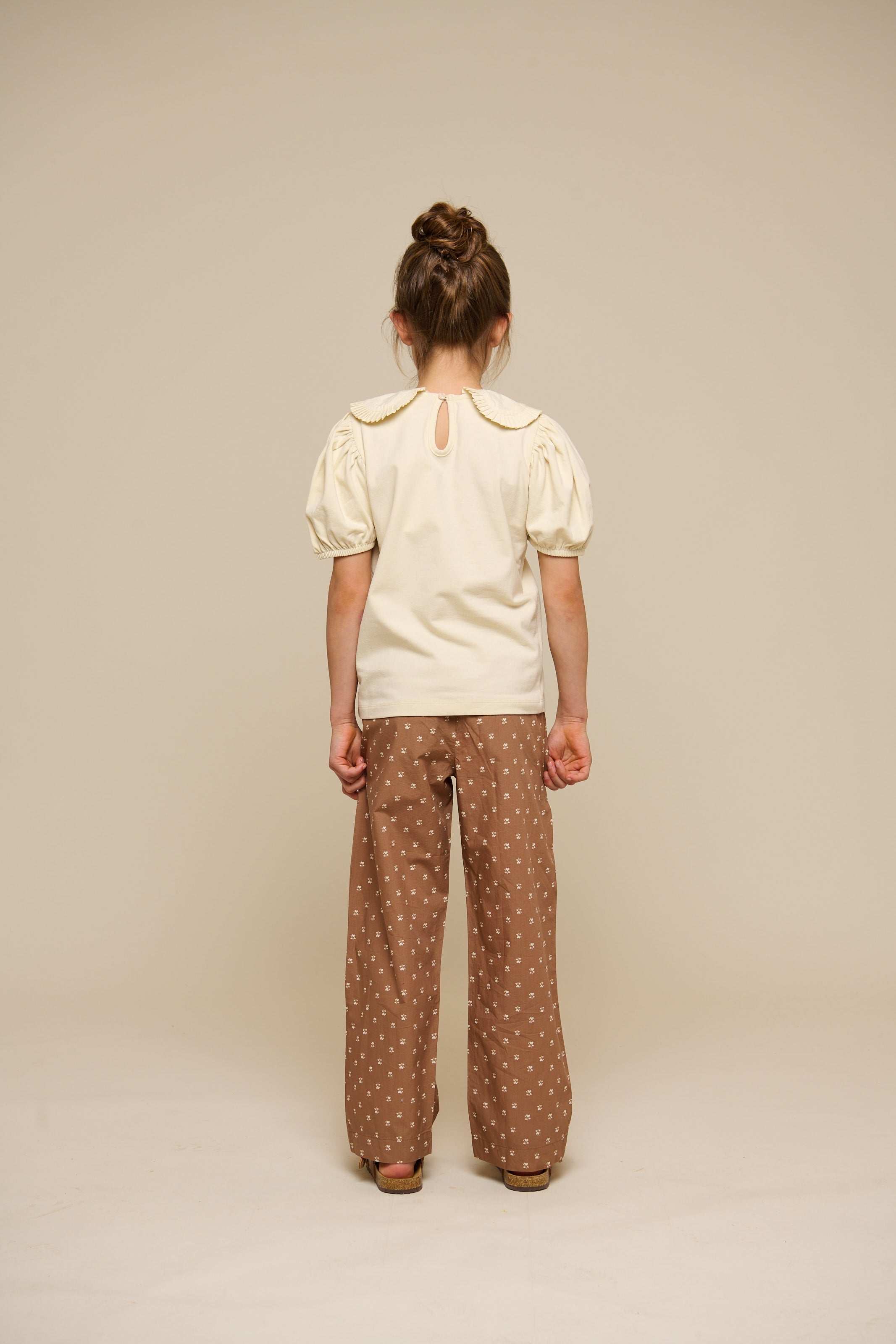 Jerseybluse mit Kragen - Tween - OffWhite | 101278 Nini