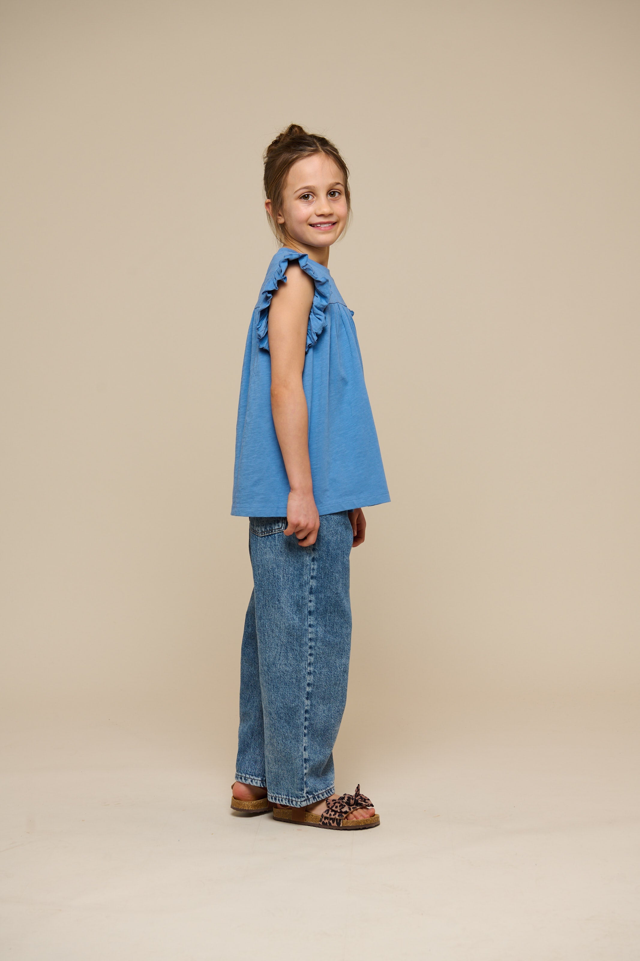 Jerseybluse - Tween - Blue | 101331 Lucia