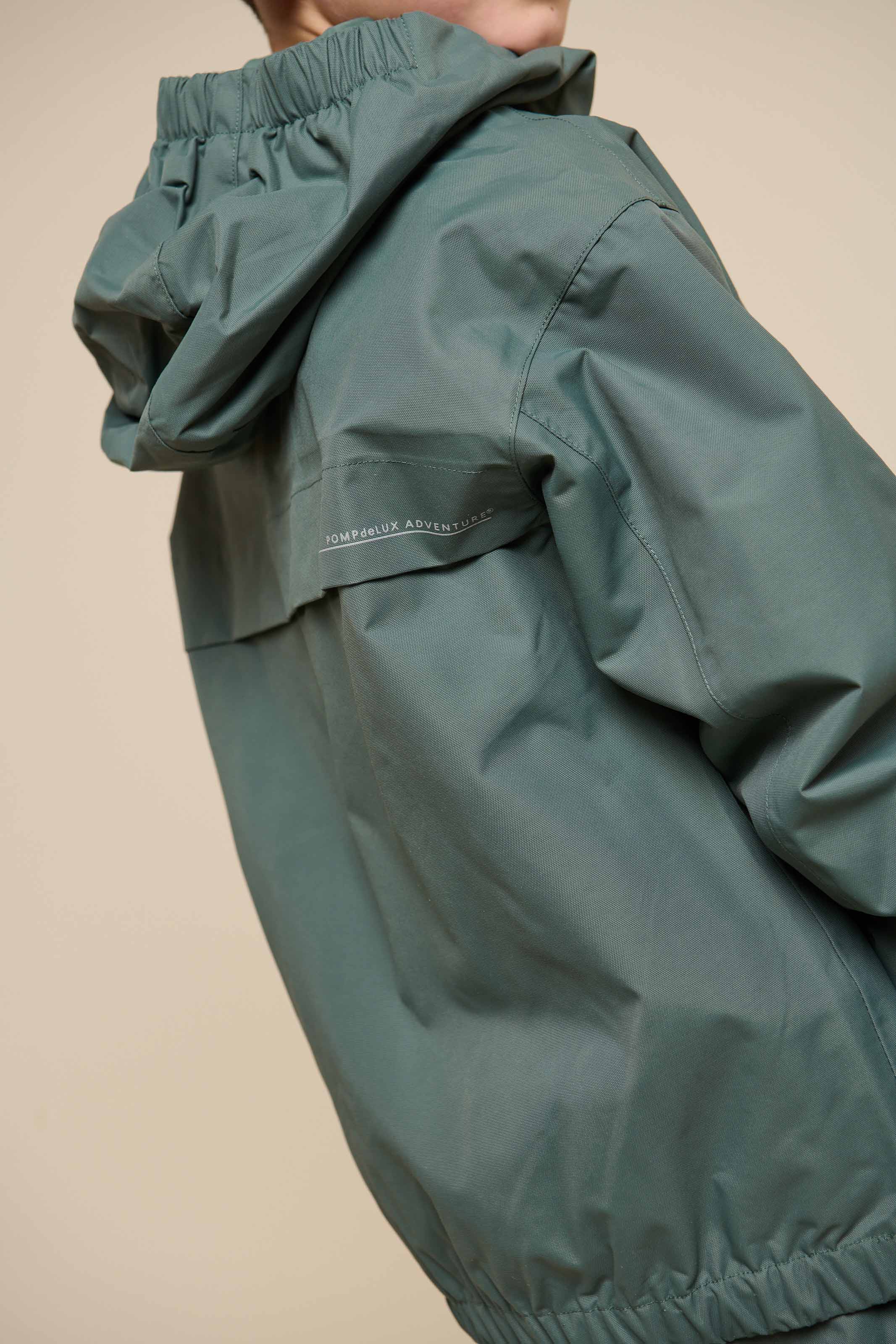 Shell Jacke mit Path-Tasche - Tween - Dusty Dark Green | 100502 Luke