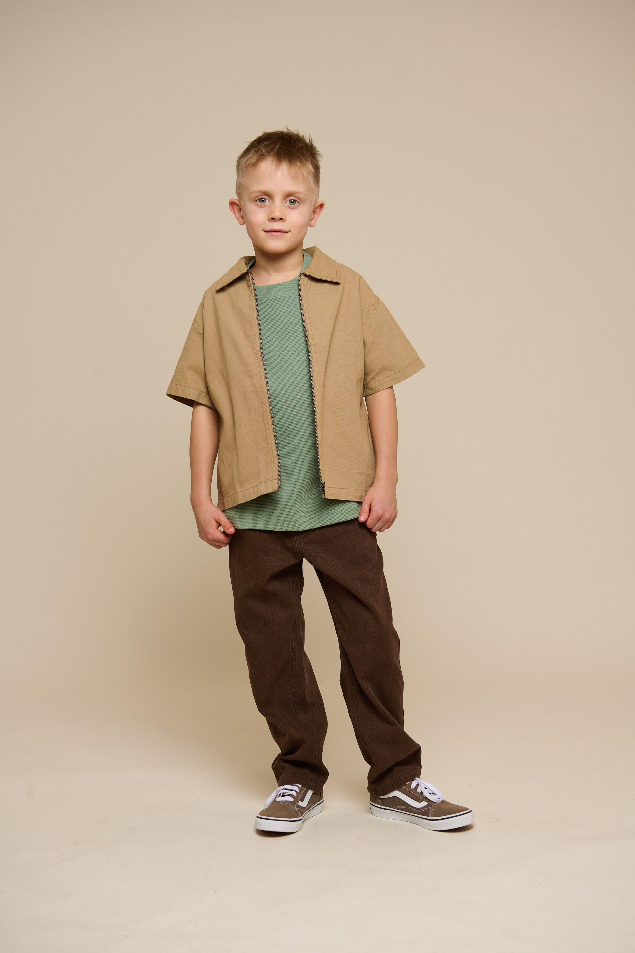 Twill-Hose - Tween - Chocolate | 100607 Carter