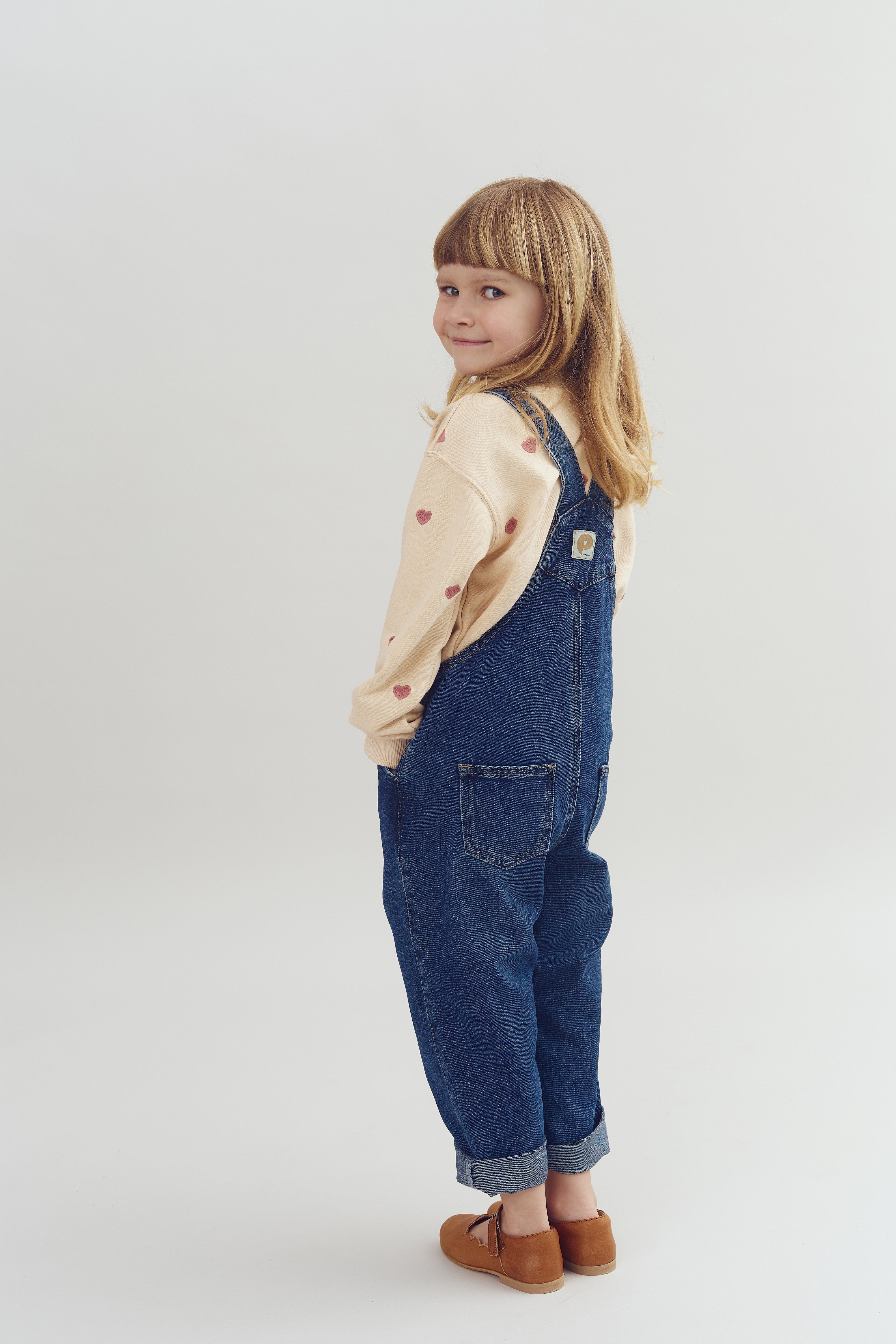 Sweatshirt mit Stickerei - Rose | 100194 Liva