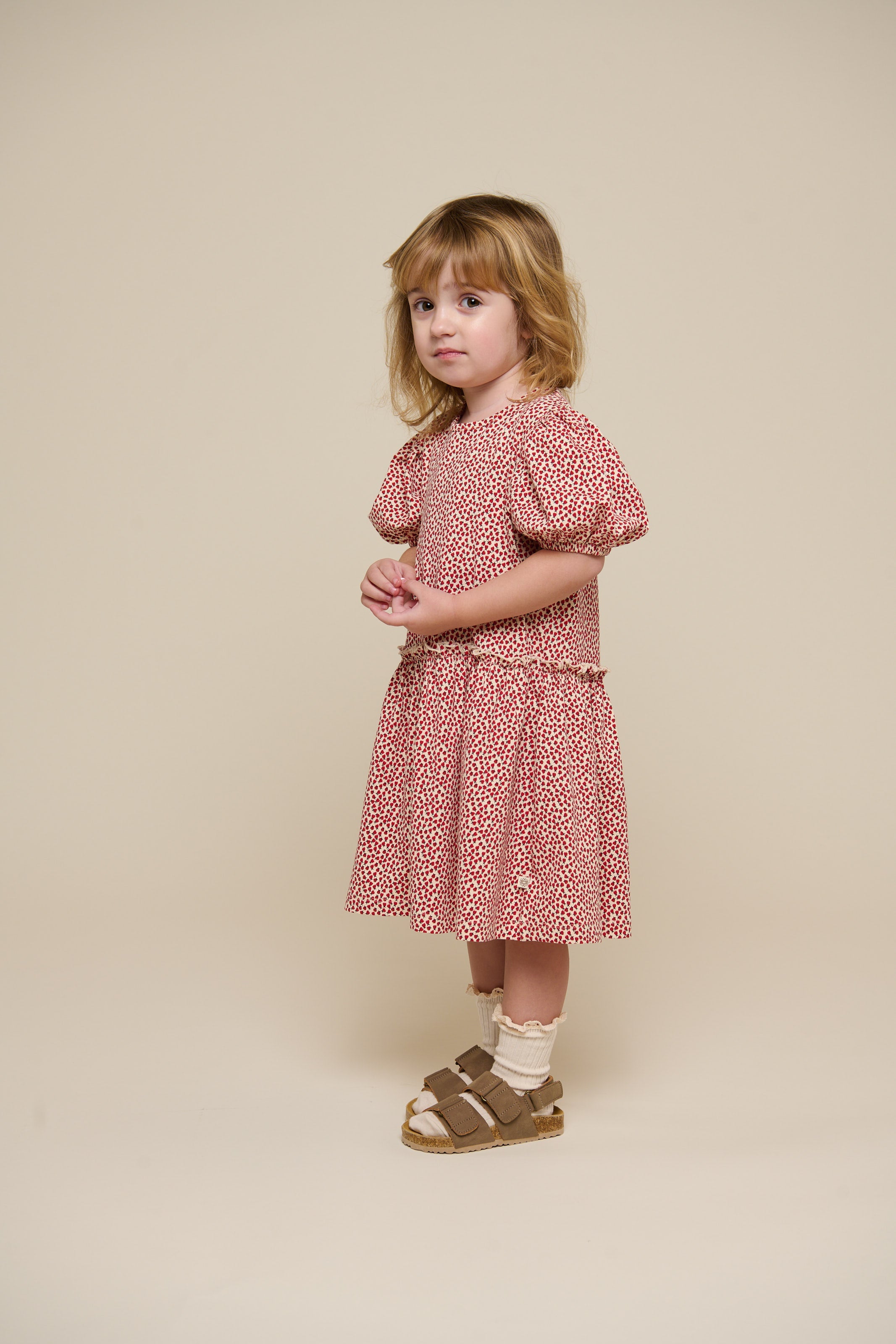 Jersey-Kleid - Kids - Cherry Red | 101225 Lea