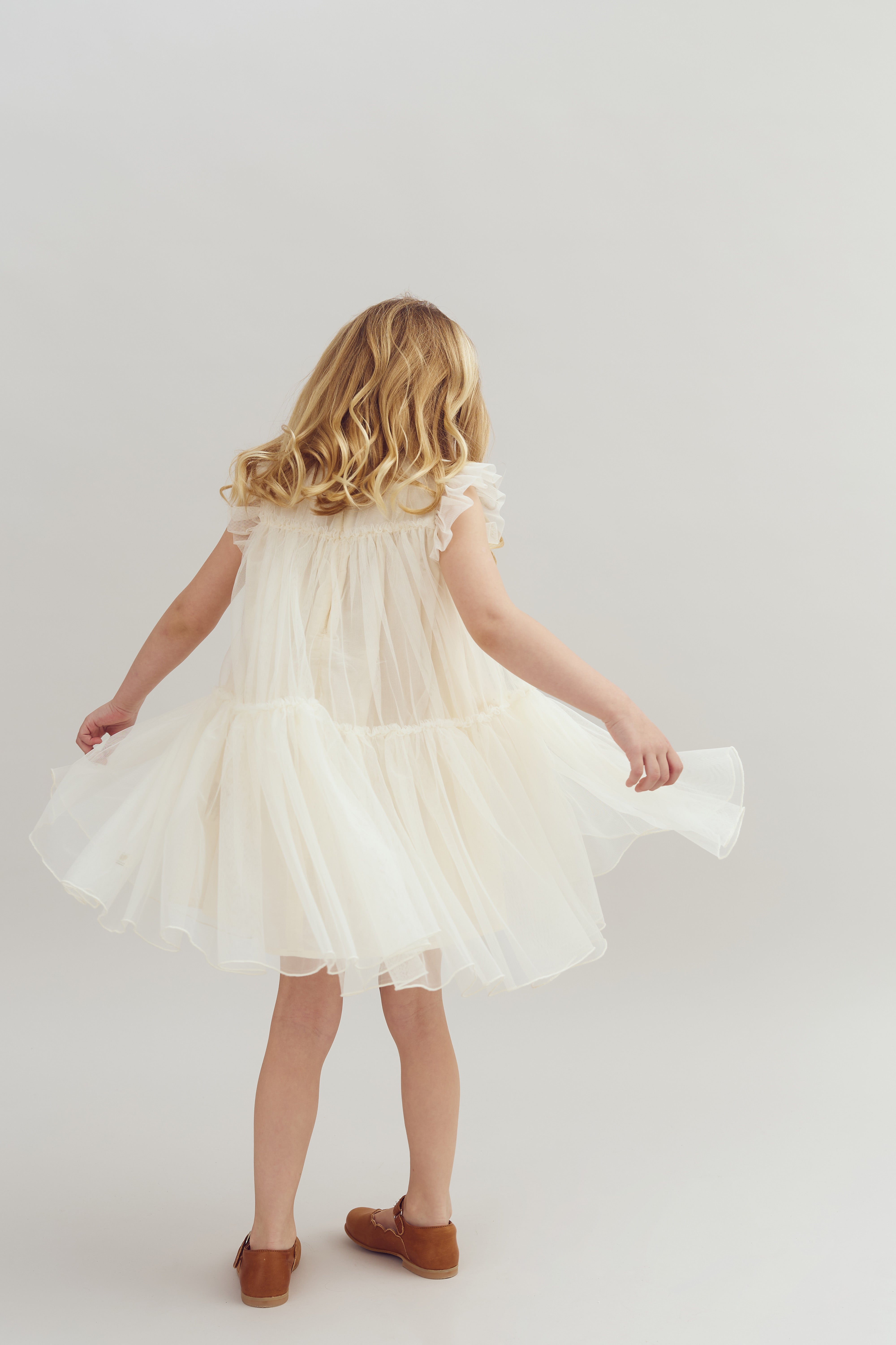 Tüllkleid - Off White | 100269 Sophia