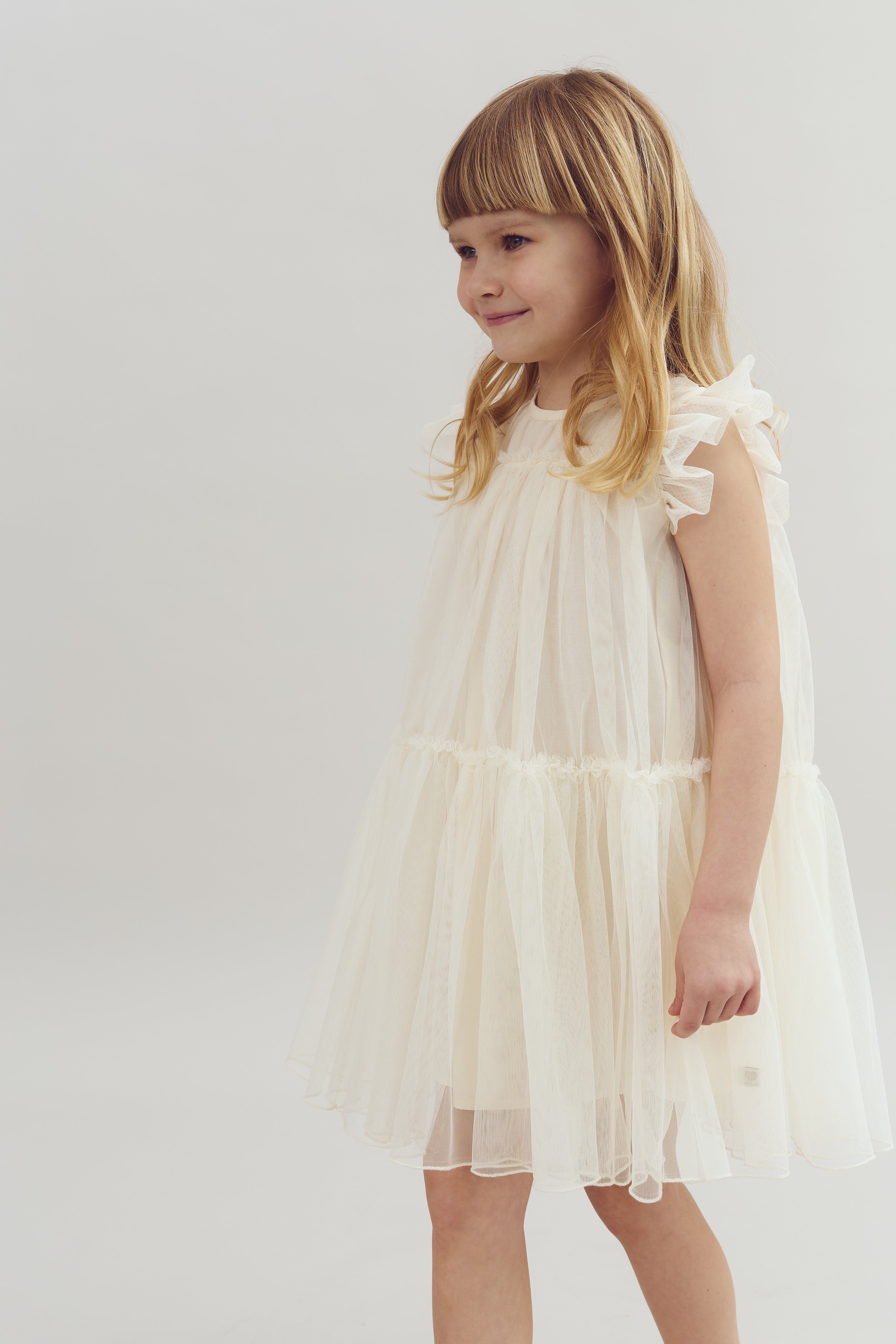 Tüllkleid - Off White | 100269 Sophia