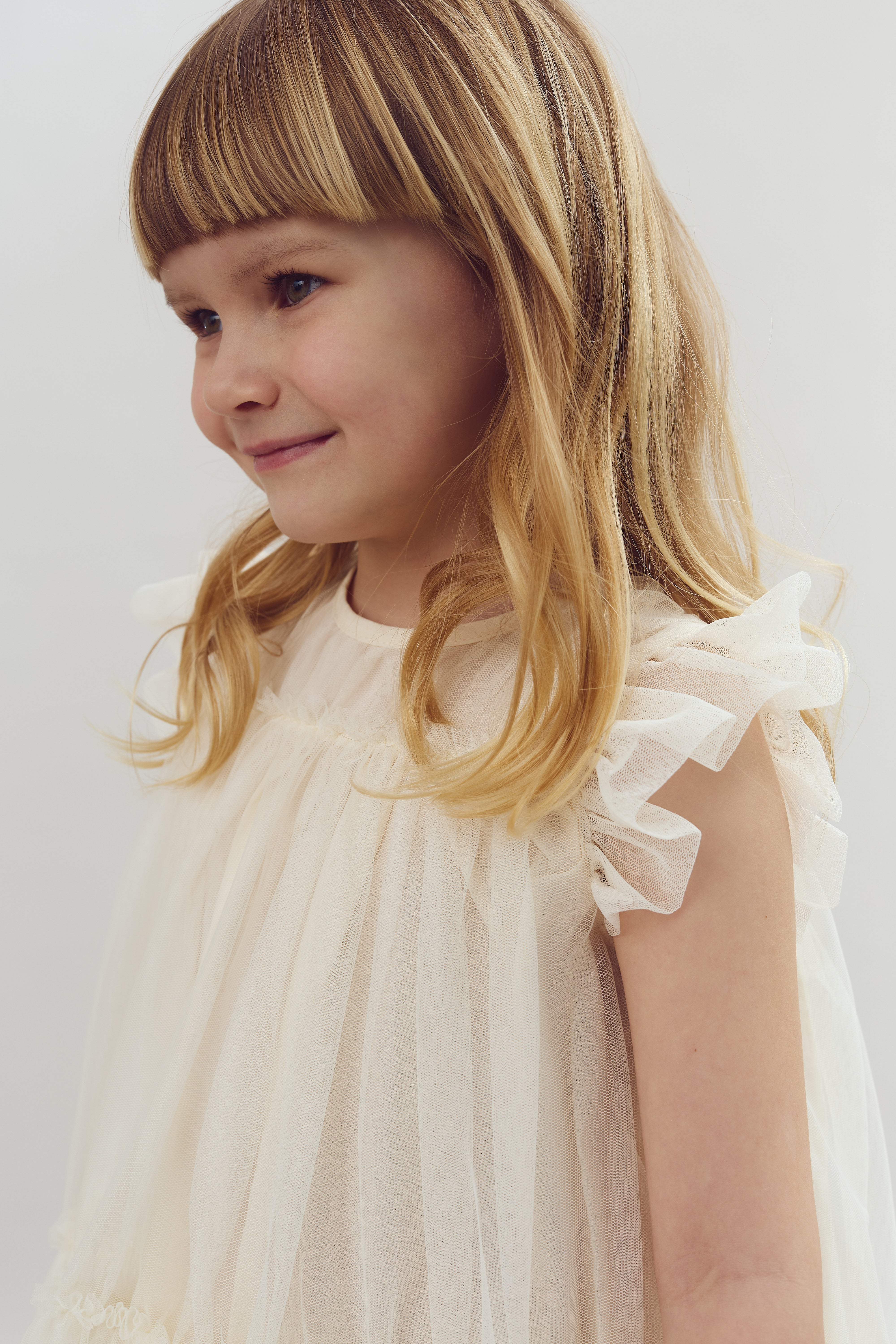 Tüllkleid - Off White | 100269 Sophia