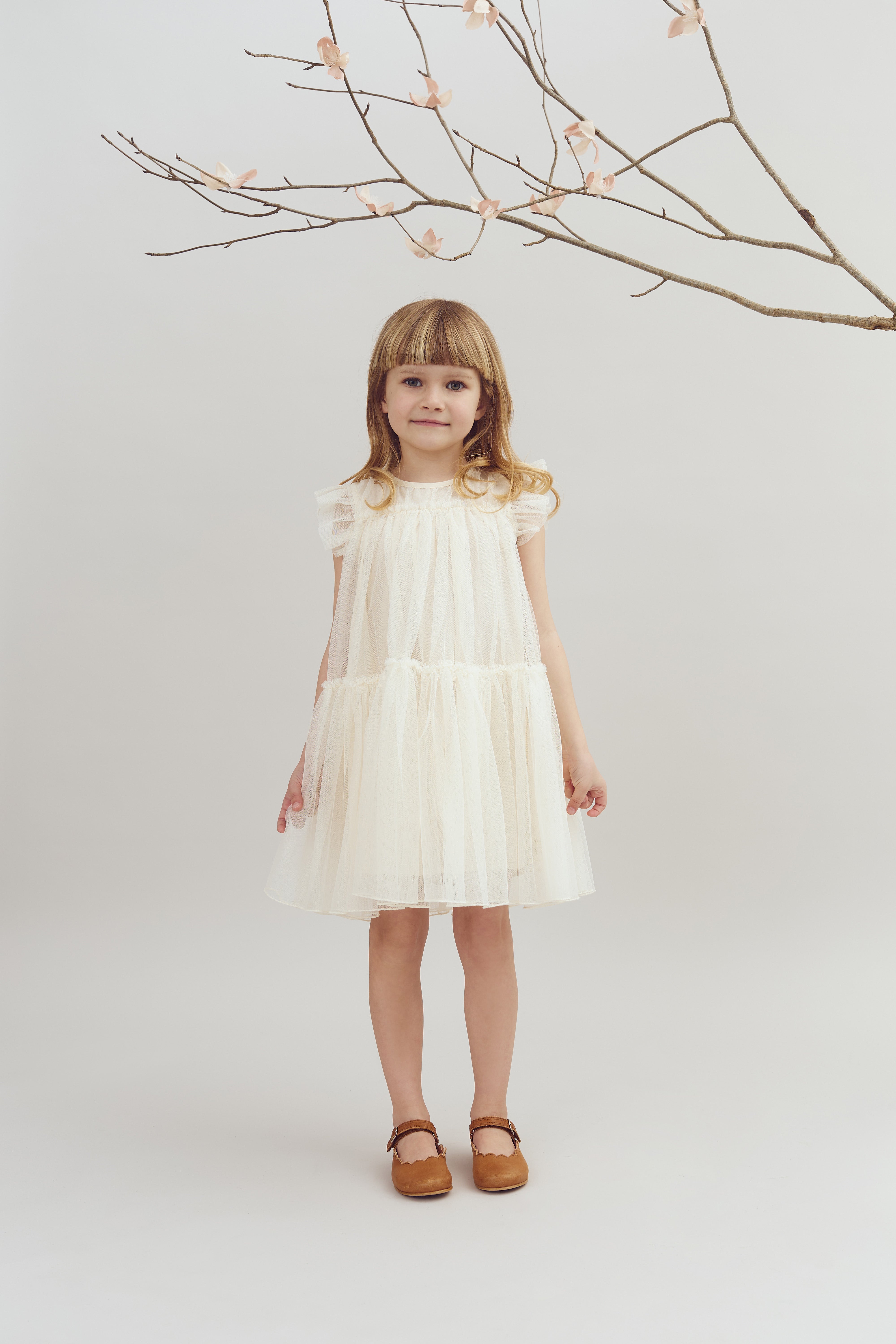 Tüllkleid - Off White | 100269 Sophia