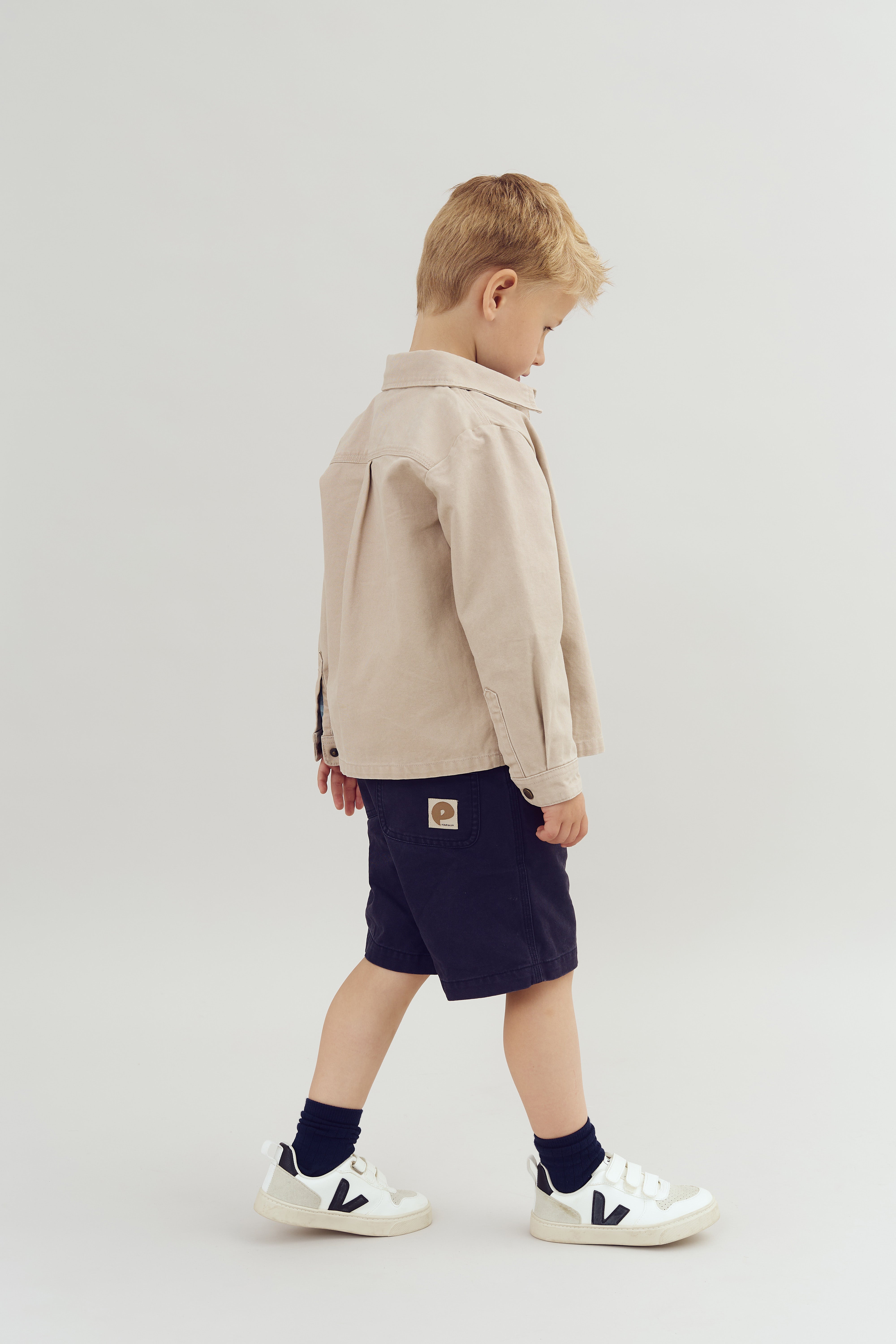 Canvas-Shorts - Navy | 100124 Dereck