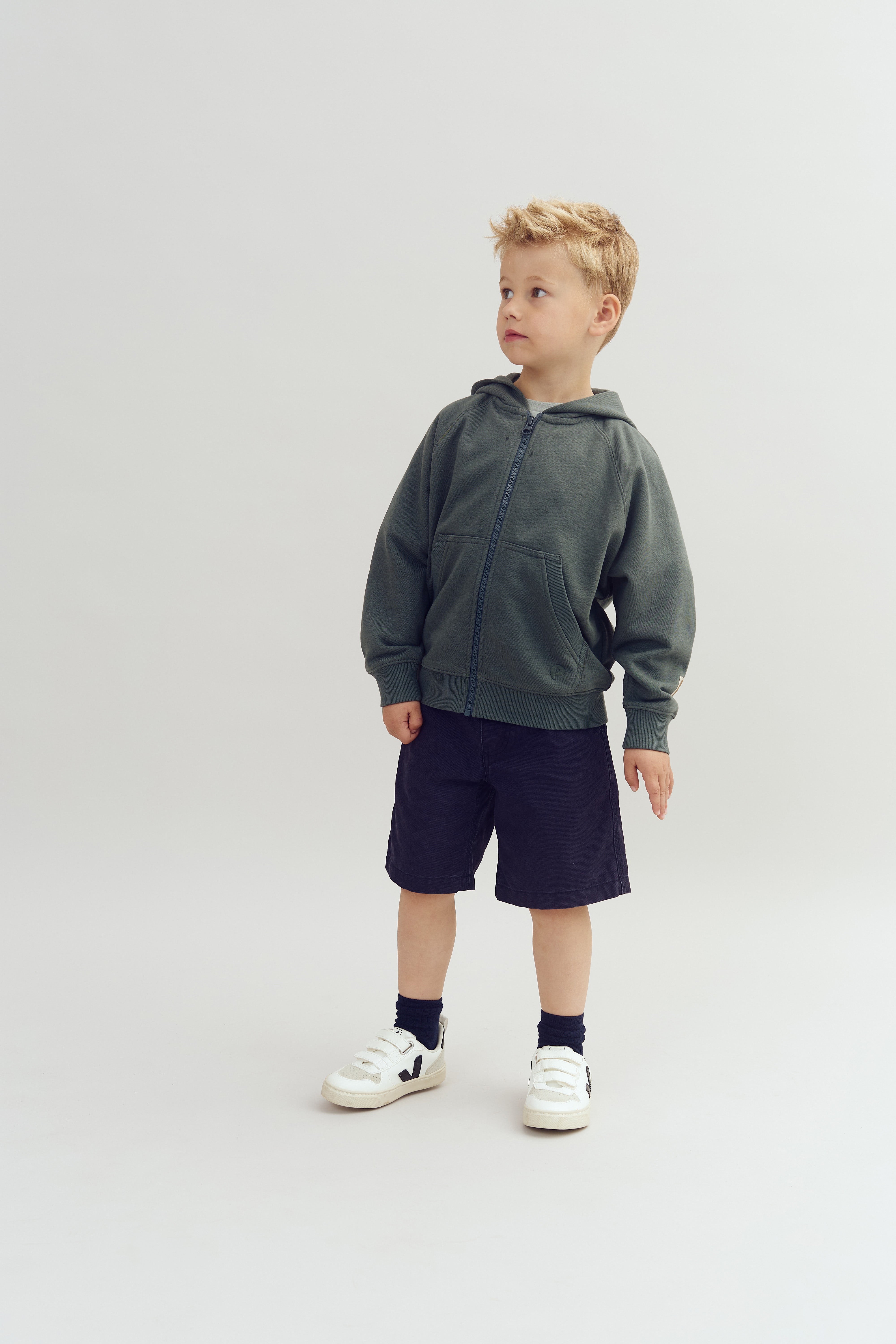 Klassischer Zip-Hoodie - Petrol | 100218 Felix
