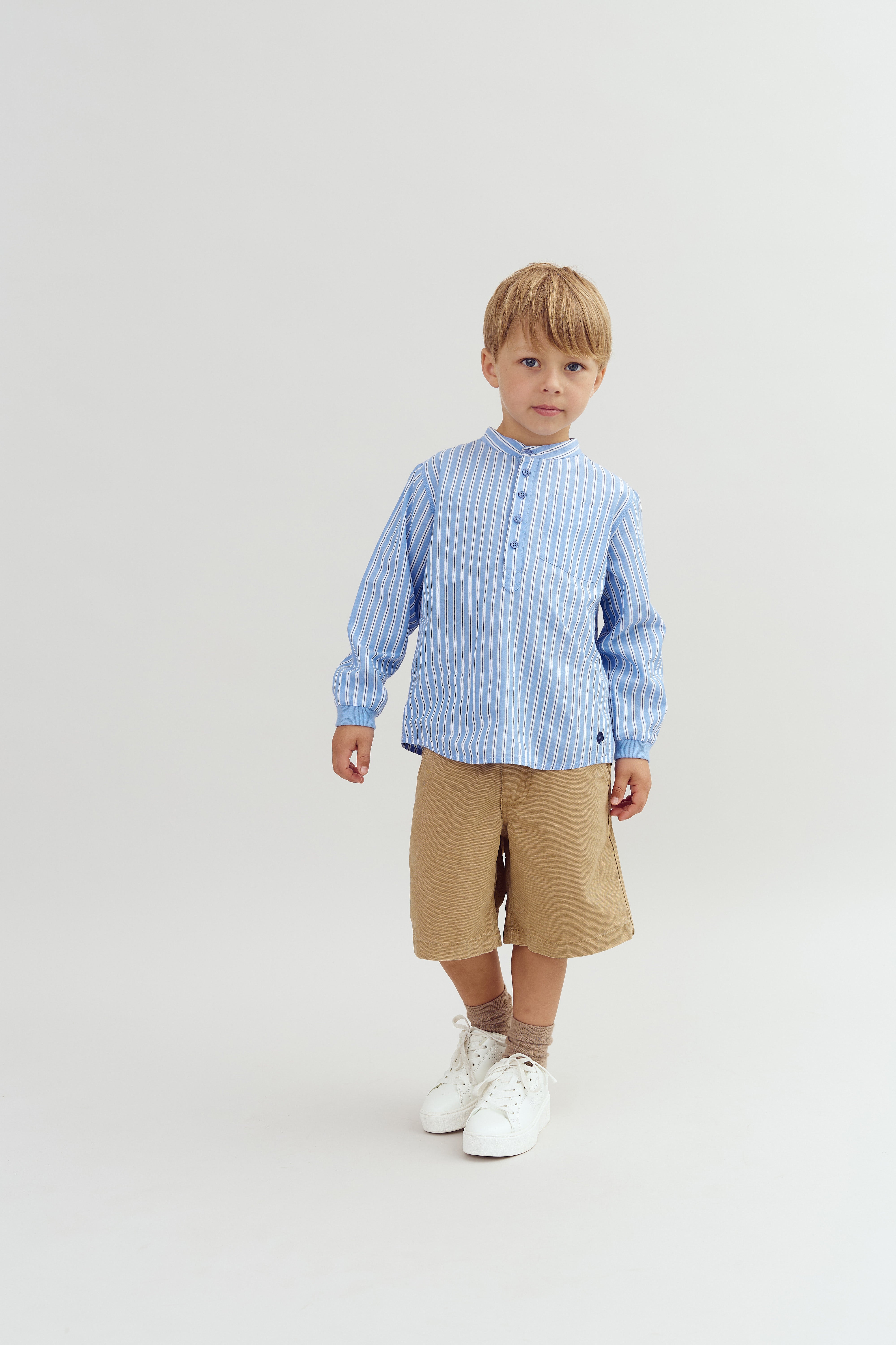Canvas-Shorts - Beige | 100122 Dereck
