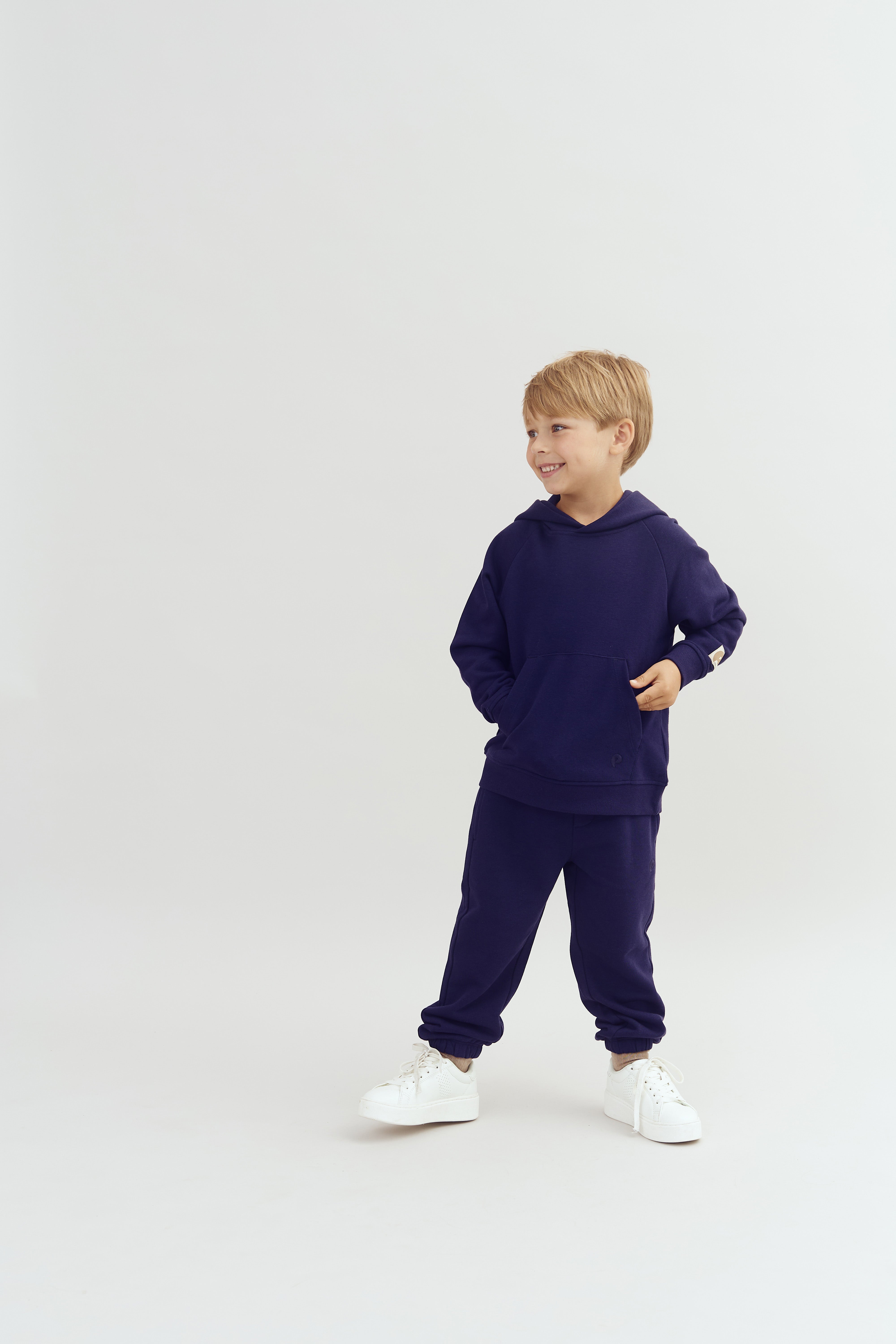 Klassischer Hoodie - Navy | 100213 Felix
