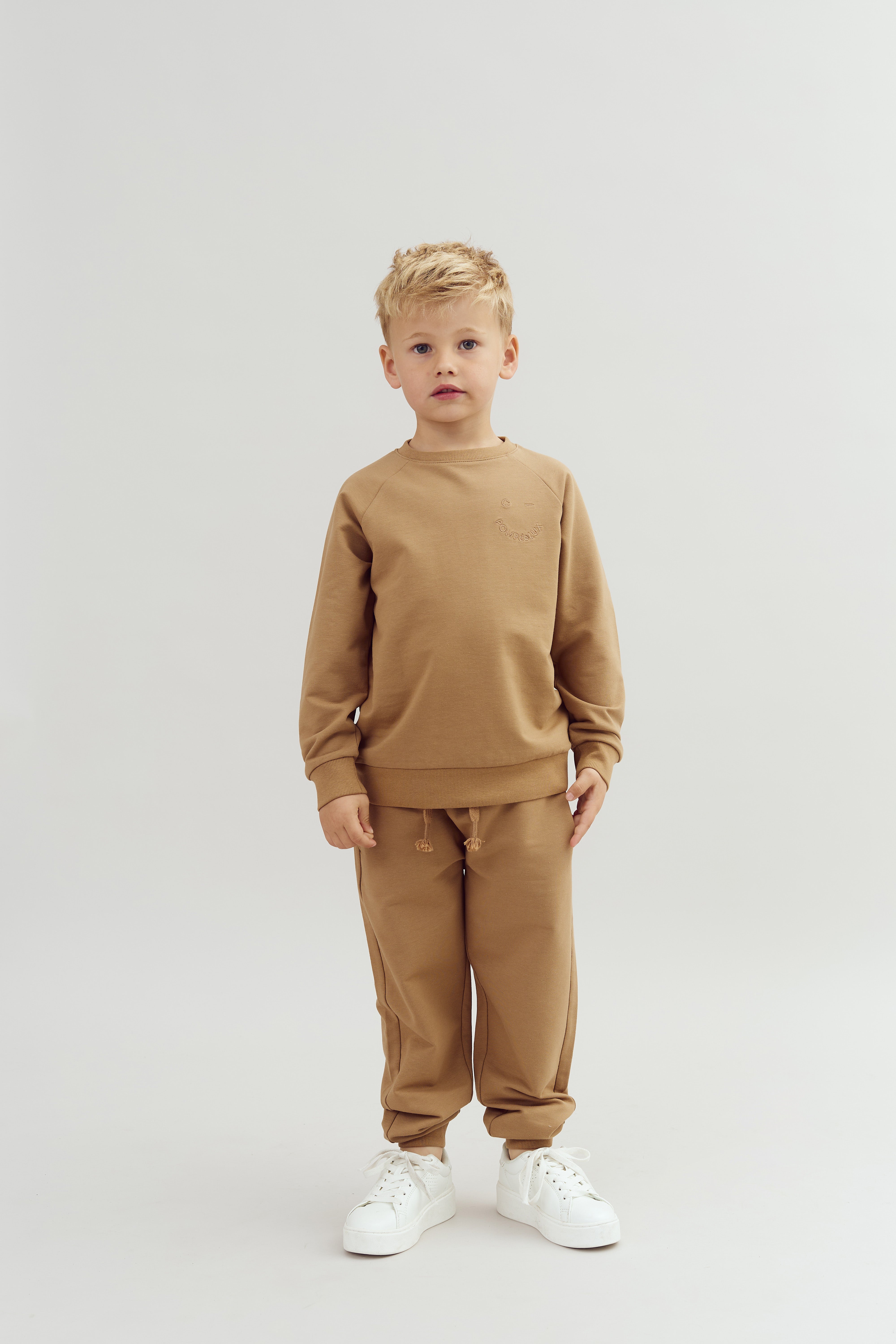 Rippbündchen Sweathose - Beige | 100209 Ryan