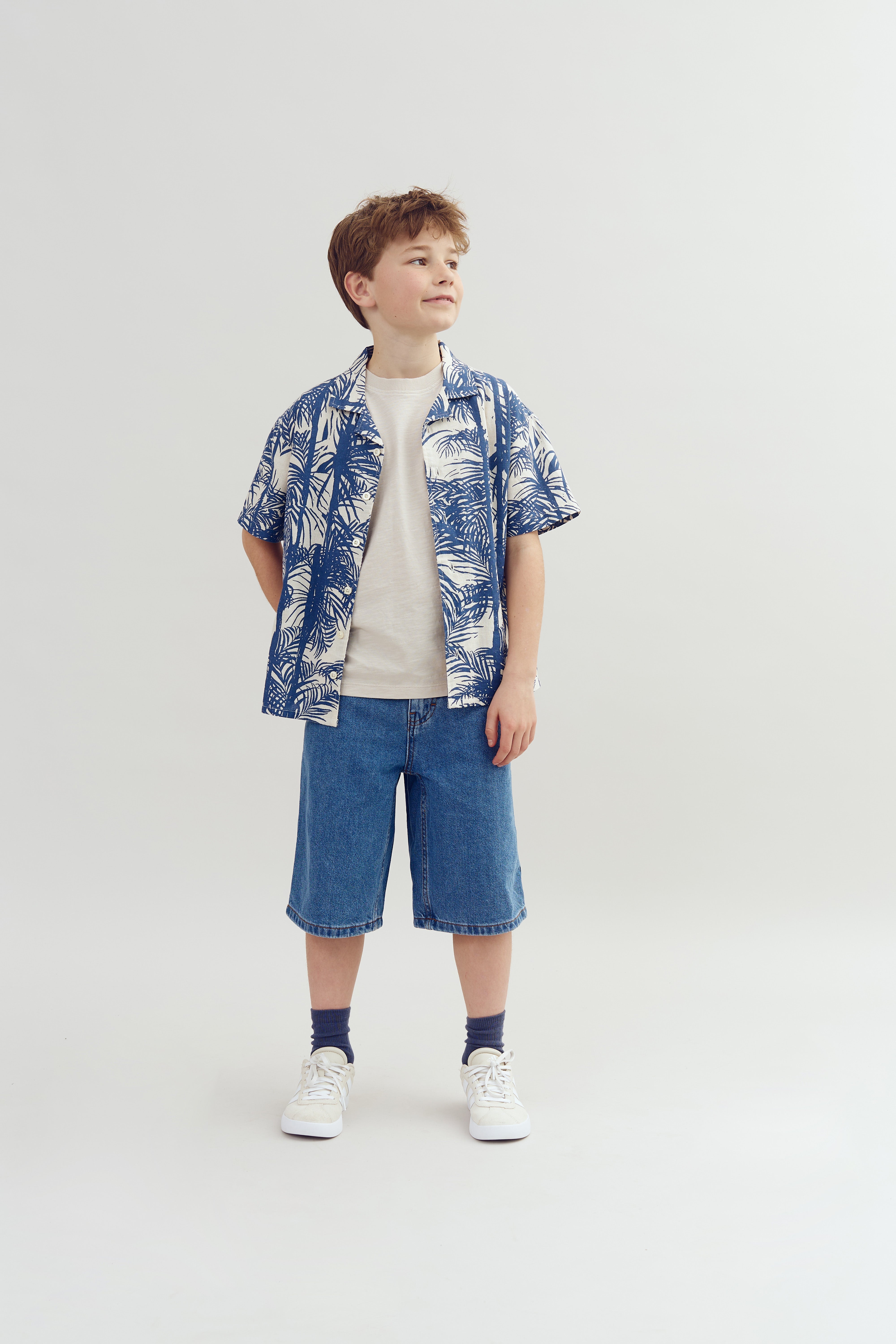 Lange Jeansshorts - Tween - Blue Denim | 100358 Storm