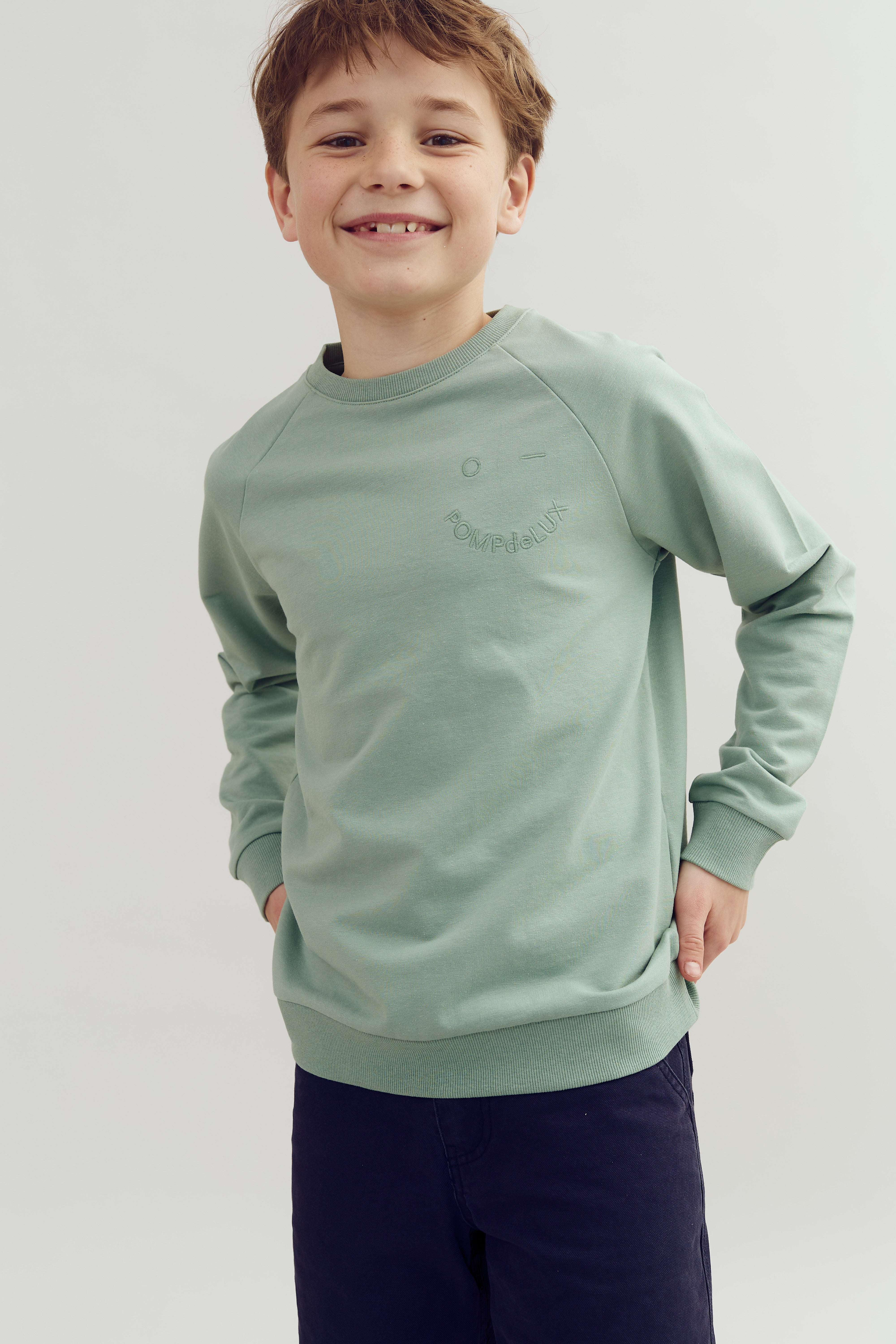 Rundhals Sweatshirt - Tween - Green | 100365 Ryan