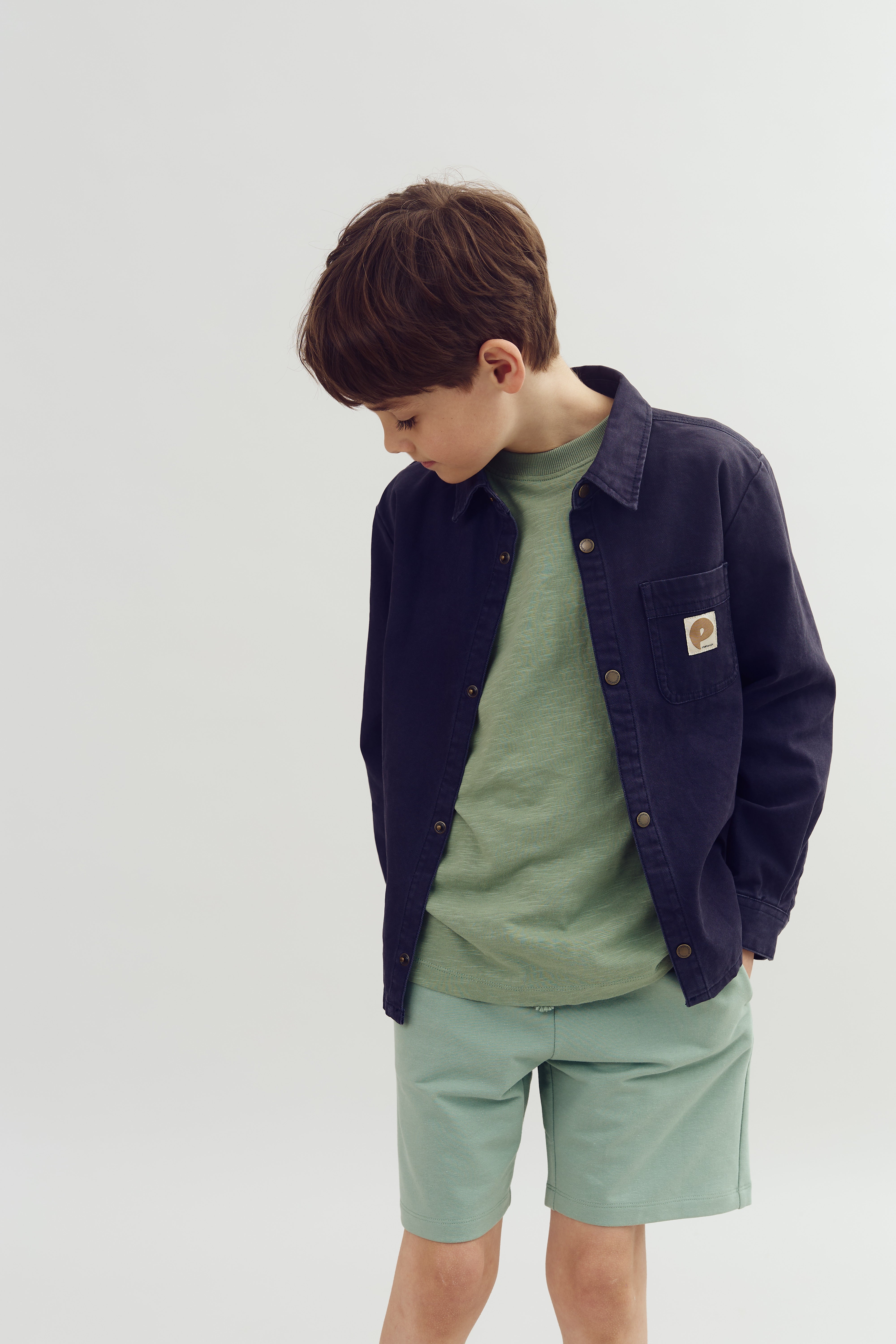 Canvas Overshirt - Tween - Navy | 100345 Dereck