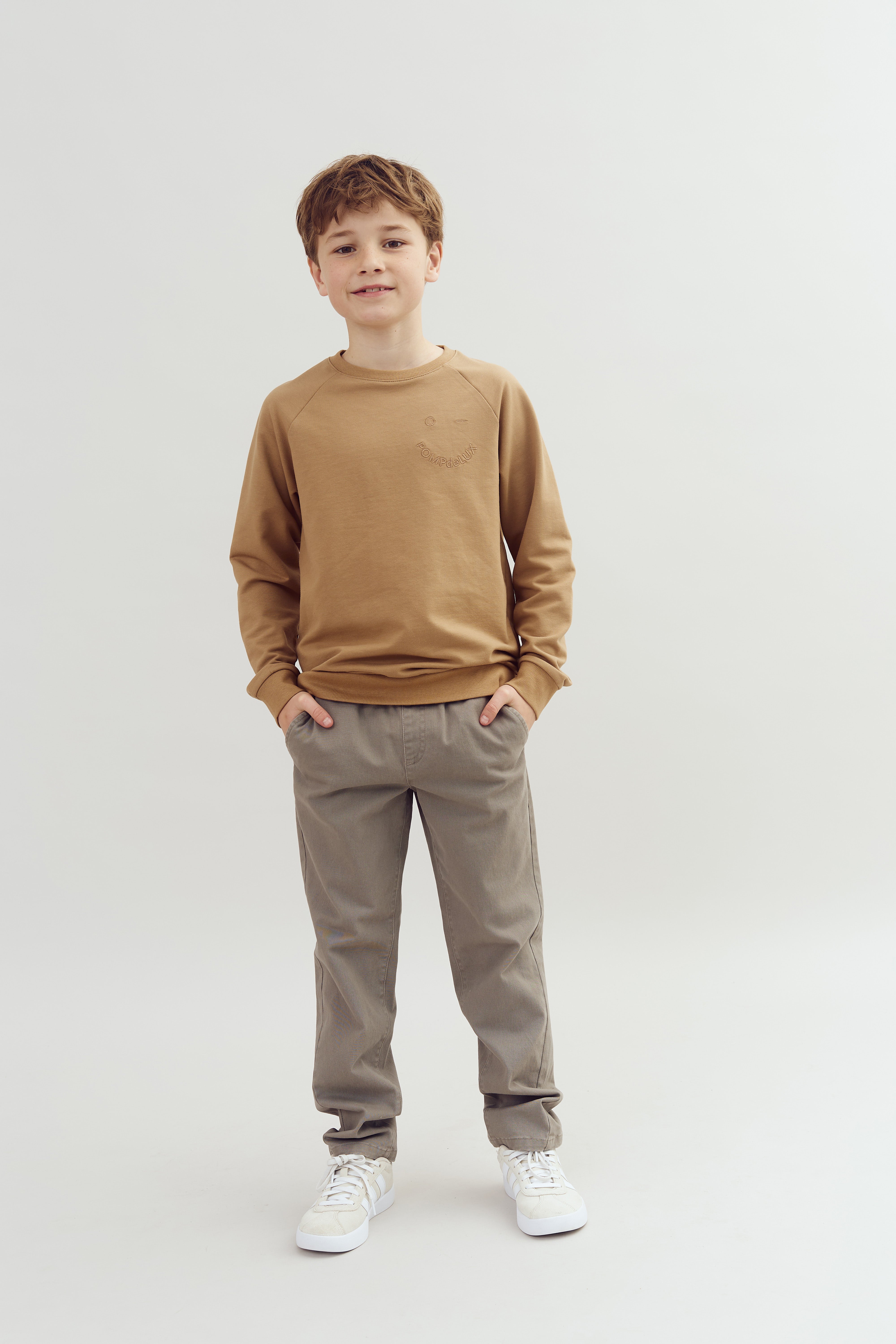 Lässige Pull-on-Chinos - Tweens - Grey
