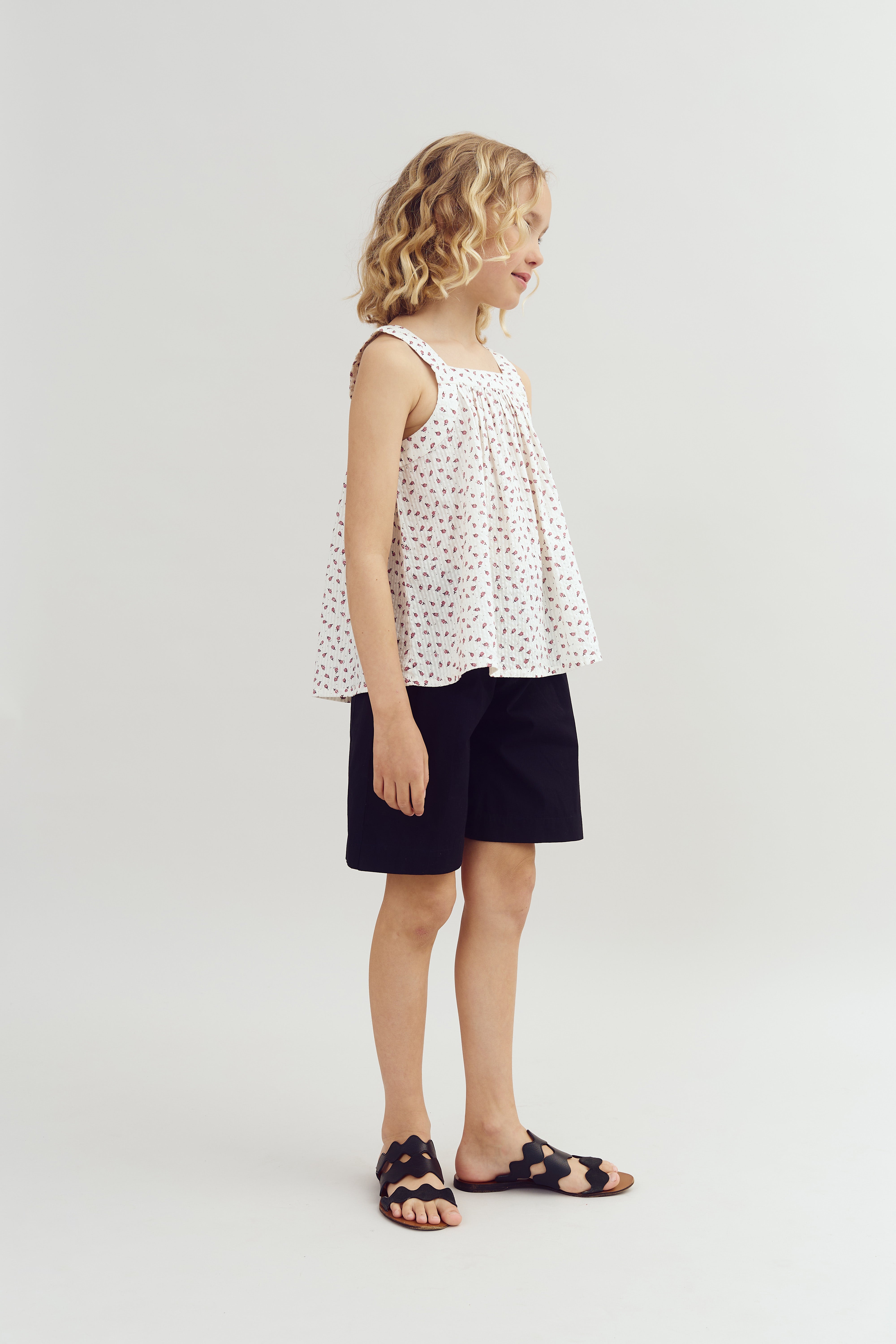 Blumenmuster Top - Tween - Blush Flower | 100424 Annie