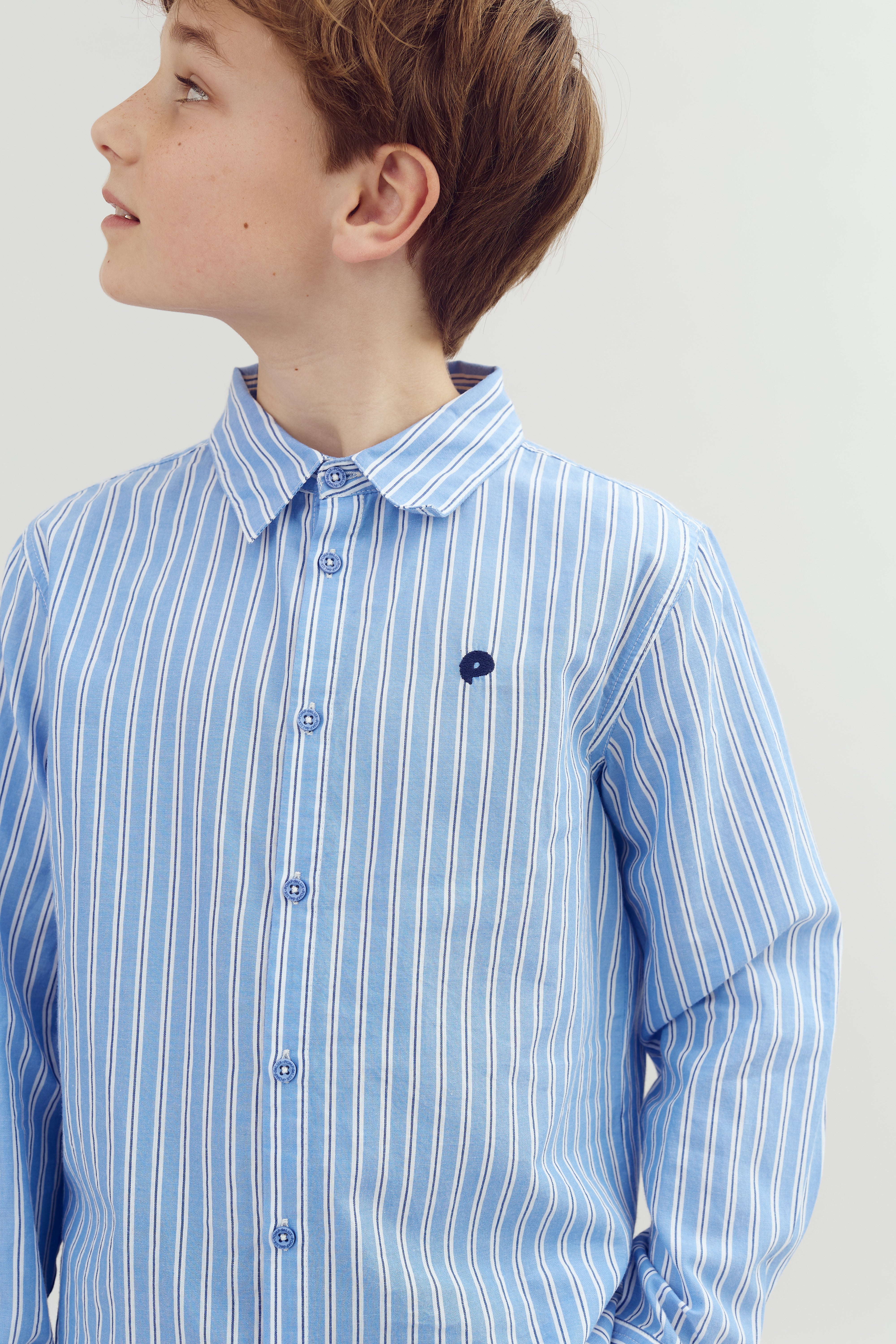 Gestreiftes Hemd - Tween - Blue Stripe | 100489 Kai