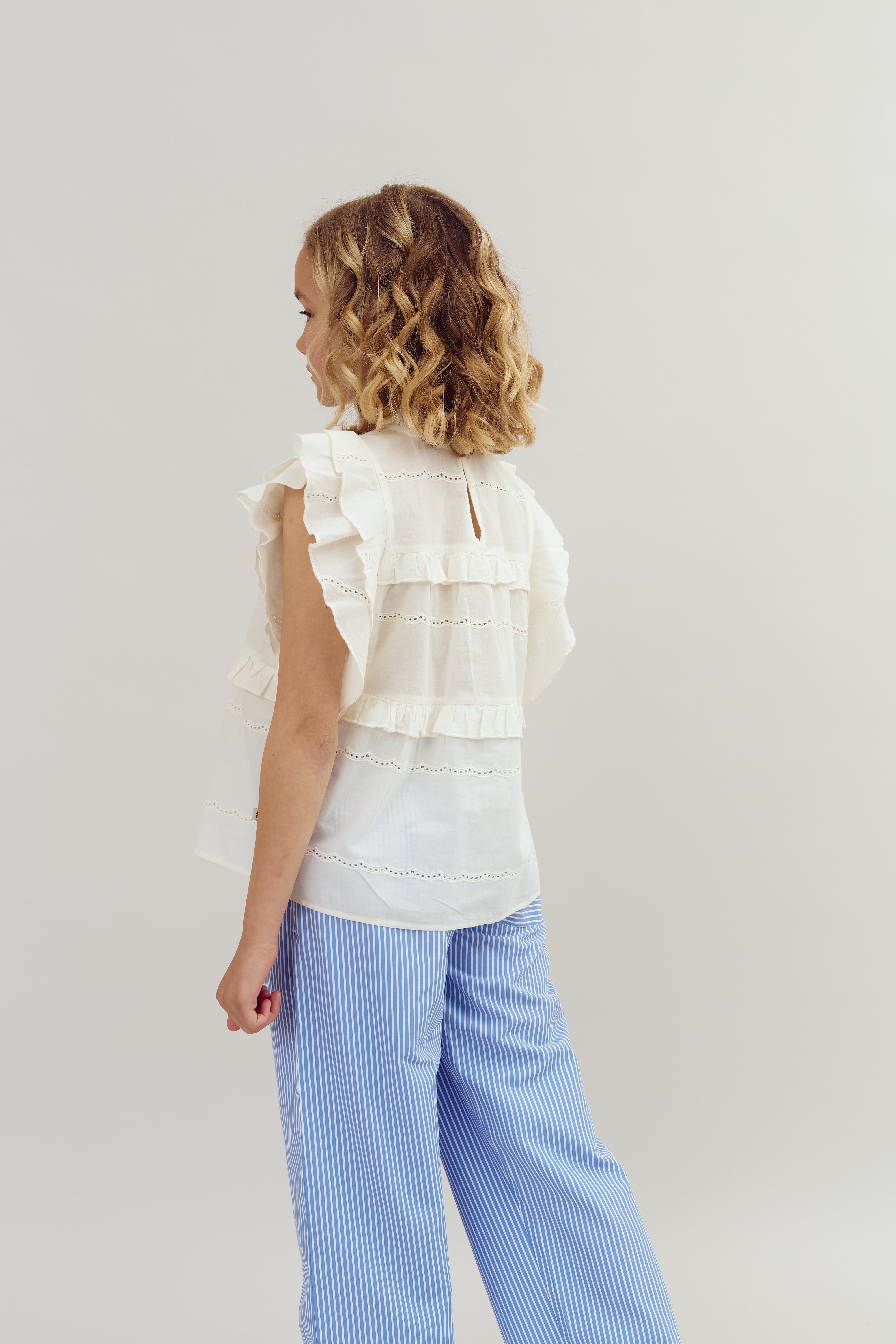 Gestreifte Hose - Tween - Blue | 100264 Luna