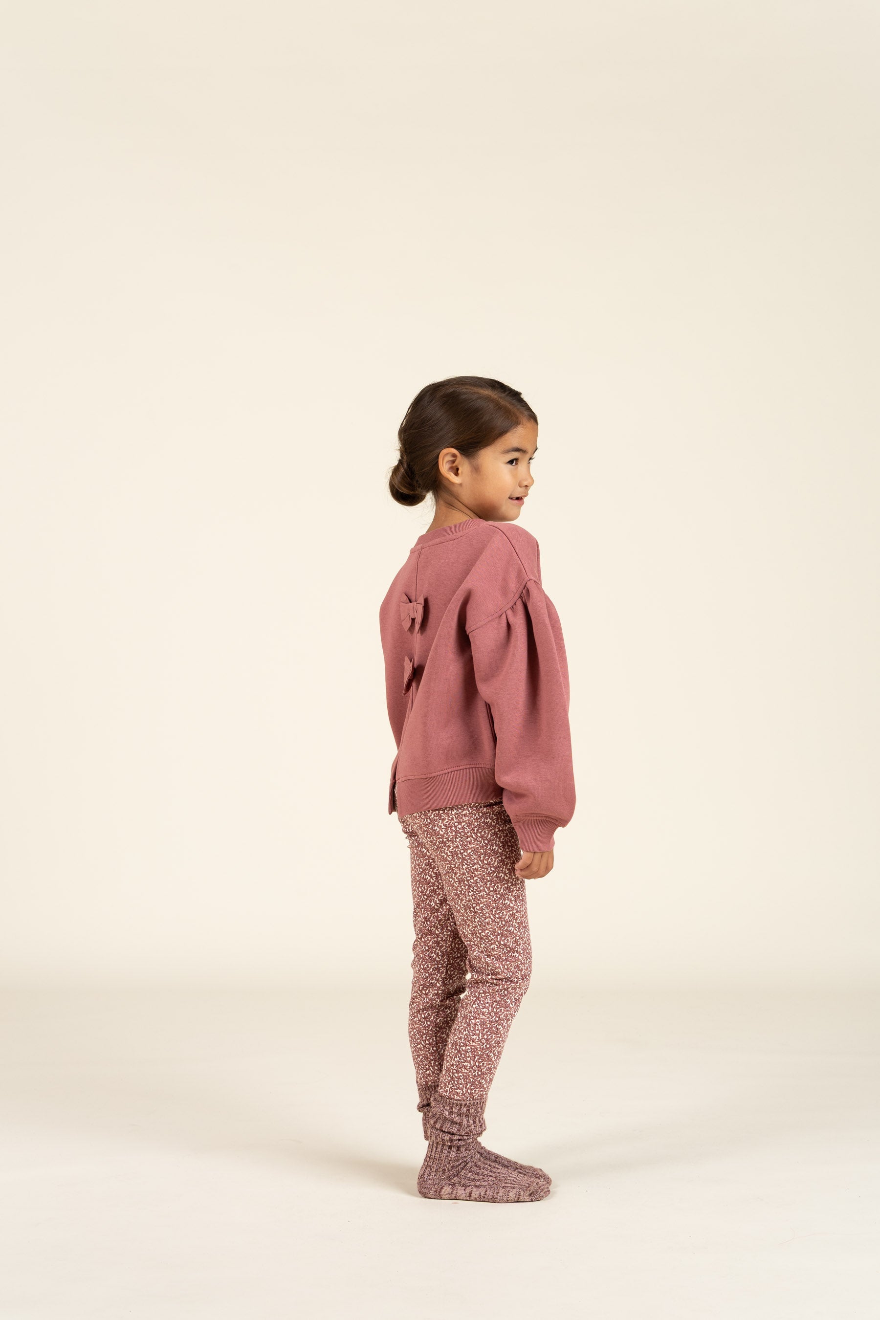 Sweatshirt mit Schleifendetail - Kids - Vintage Red | 100812 Ruth
