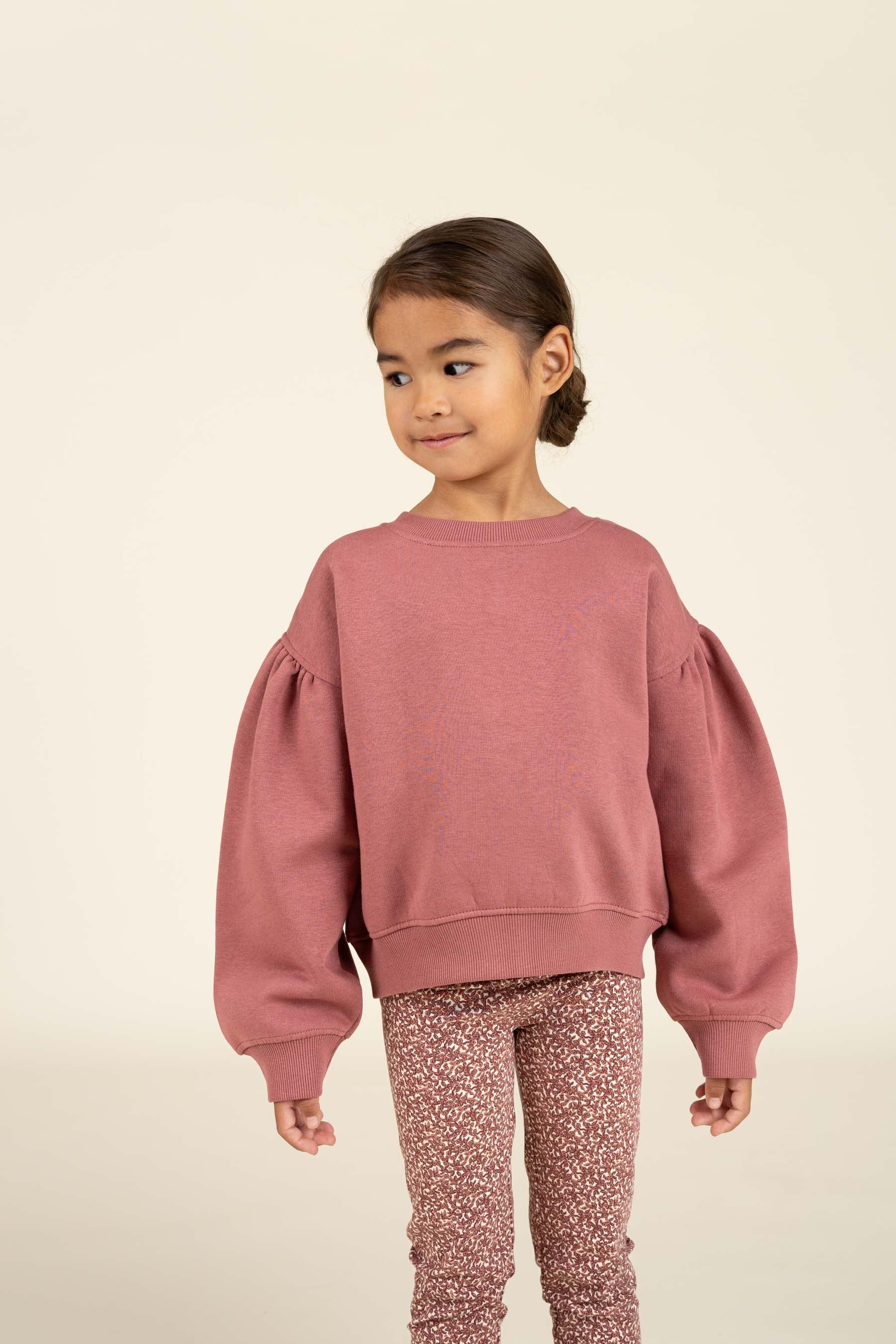 Sweatshirt mit Schleifendetail - Kids - Vintage Red | 100812 Ruth