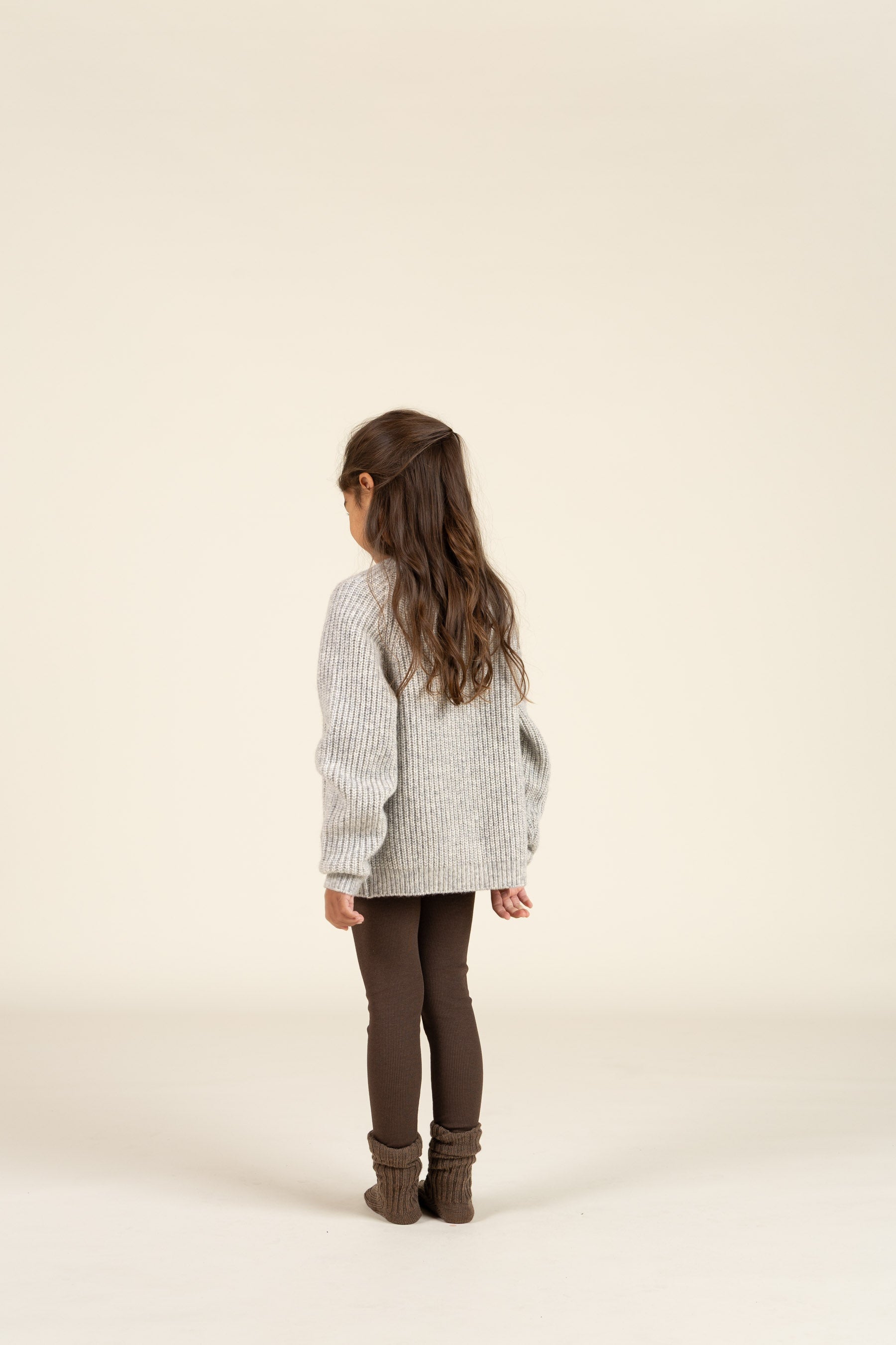 Leggings aus Modalripp - Kids - Chocolate | 100584 Mia