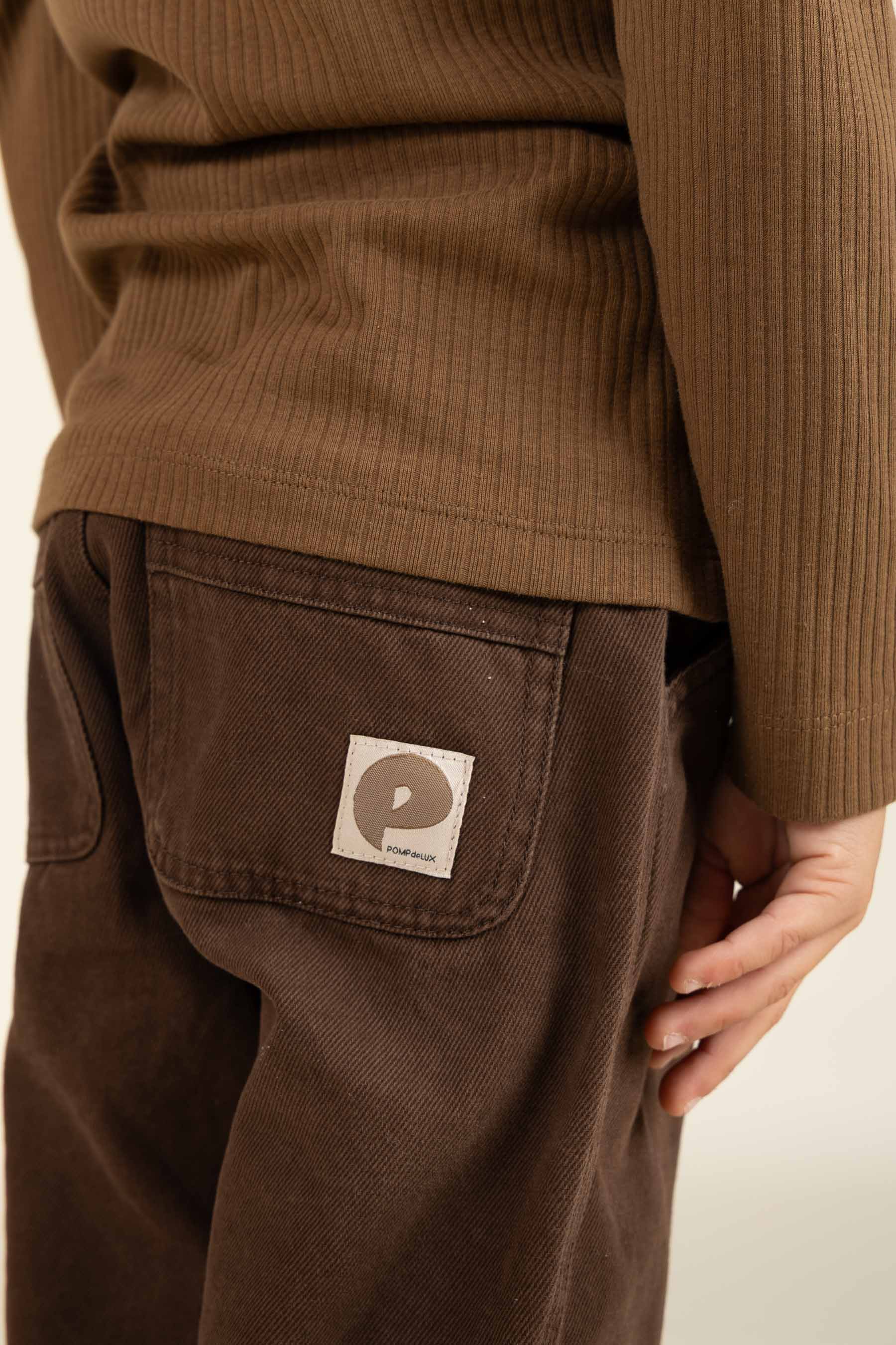 Twill-Hose - Kids - Chocolate | 100606 Carter