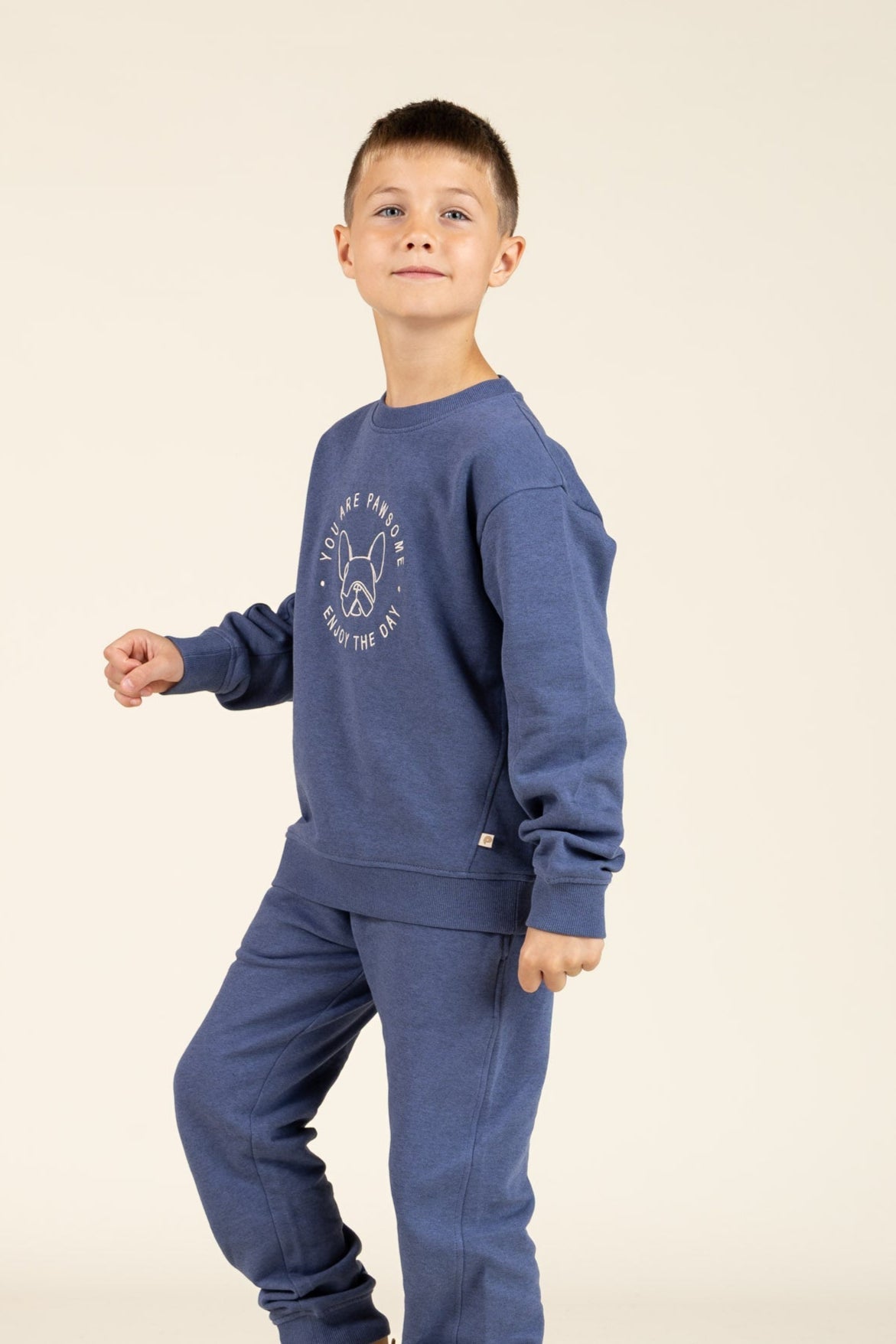 Sweat Hose - Tween - Indigo Blue Melange | 100895 Justin