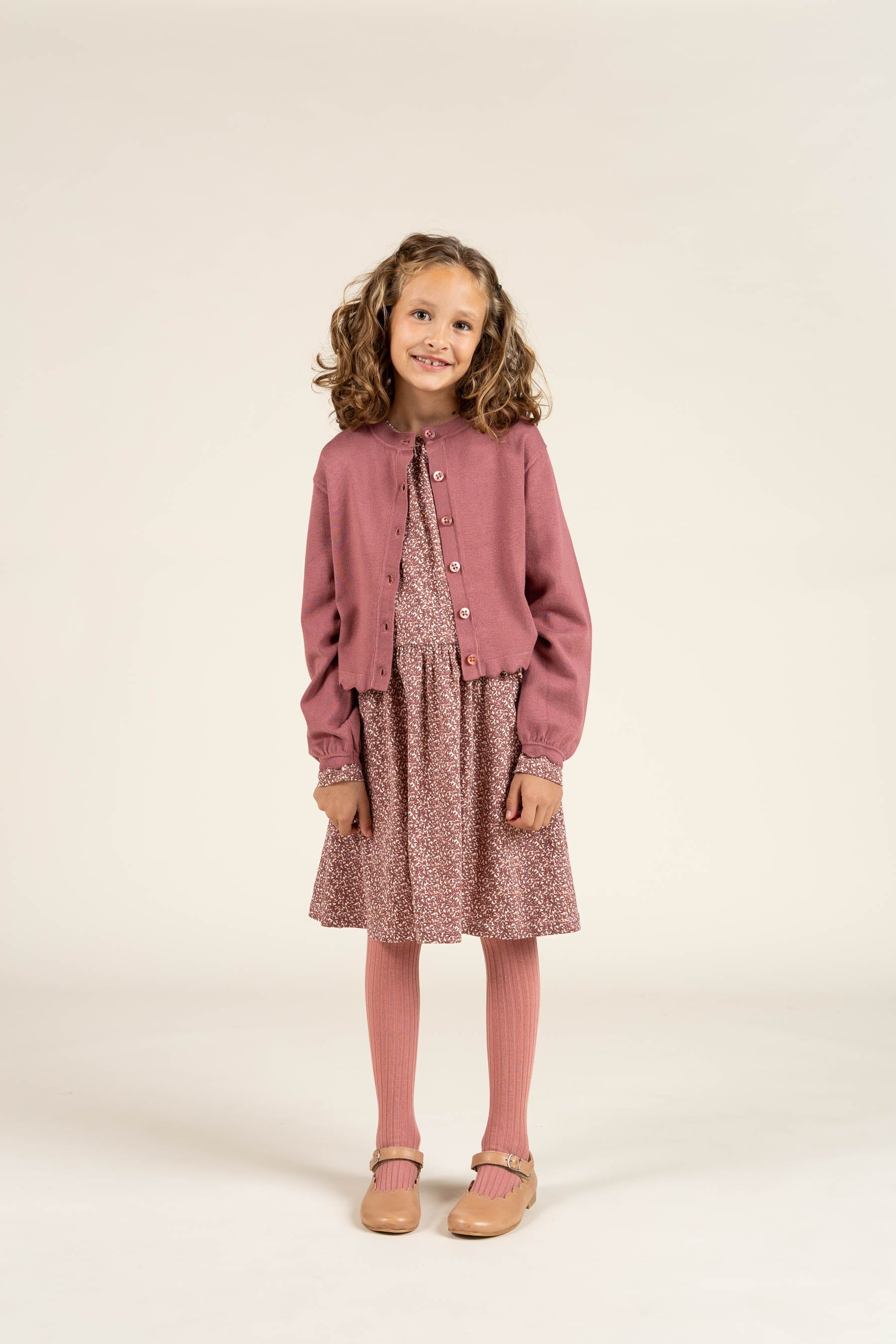 Strickjacke - Tween - Vintage Red | 100829 Nicole