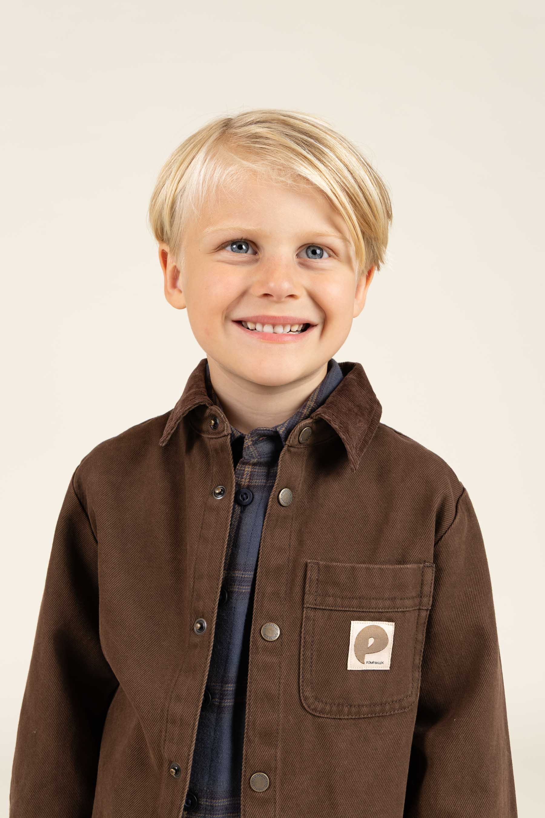 Twill-Über Hemd - Kids - Chocolate | 100610 Carter