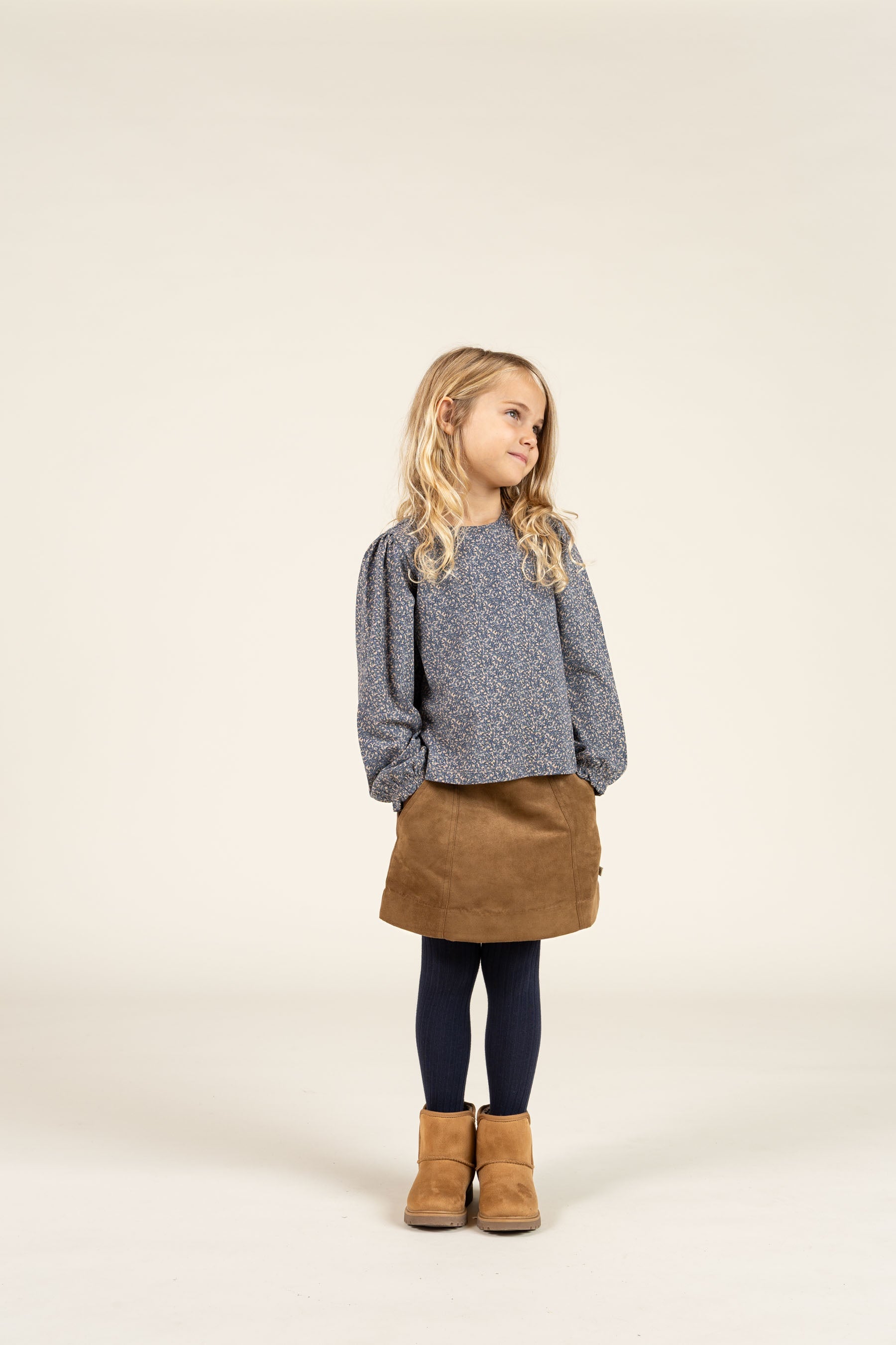 Wildlederimitat-Rock - Kids - Coffee | 100592 Selene